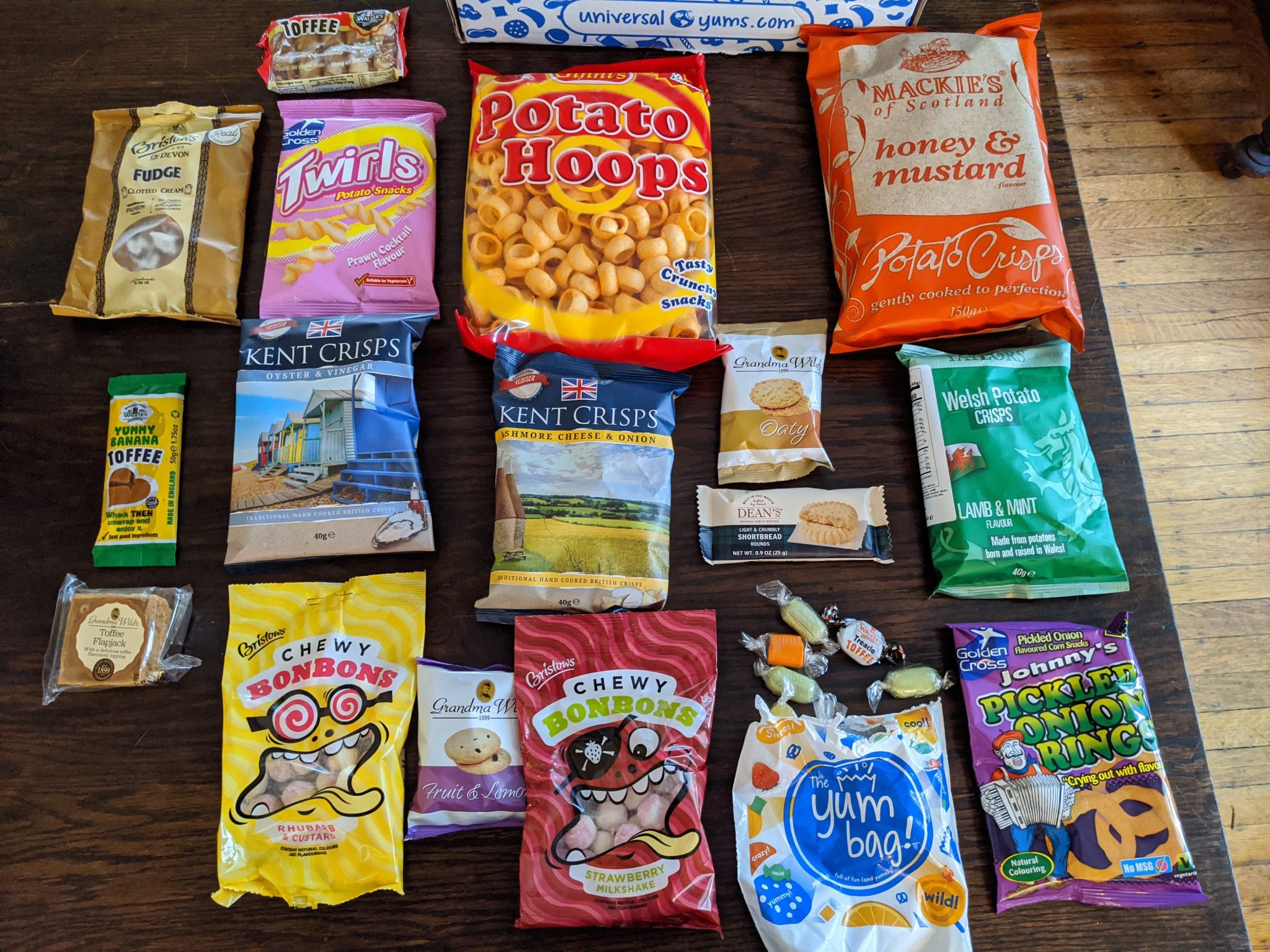 Universal Yums Super Yum Box - UK May / June 2020 - Victors Biscuits