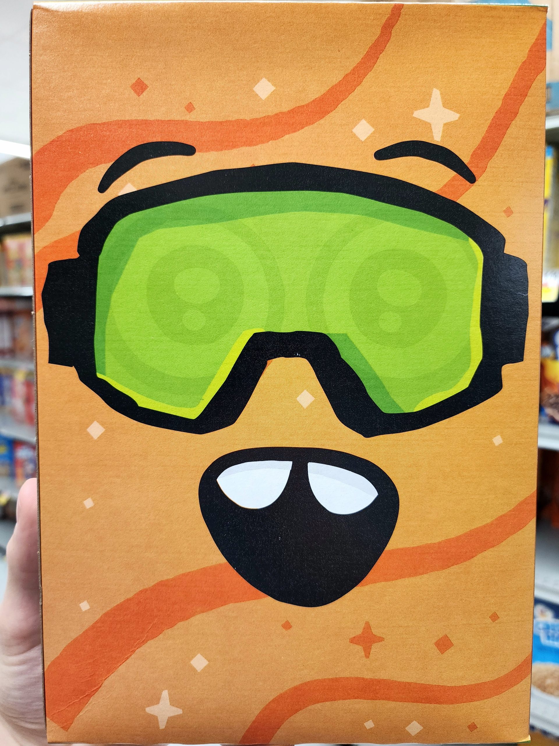 Back of General Mills Apple Pie Toast Crunch 2022 cereal box.