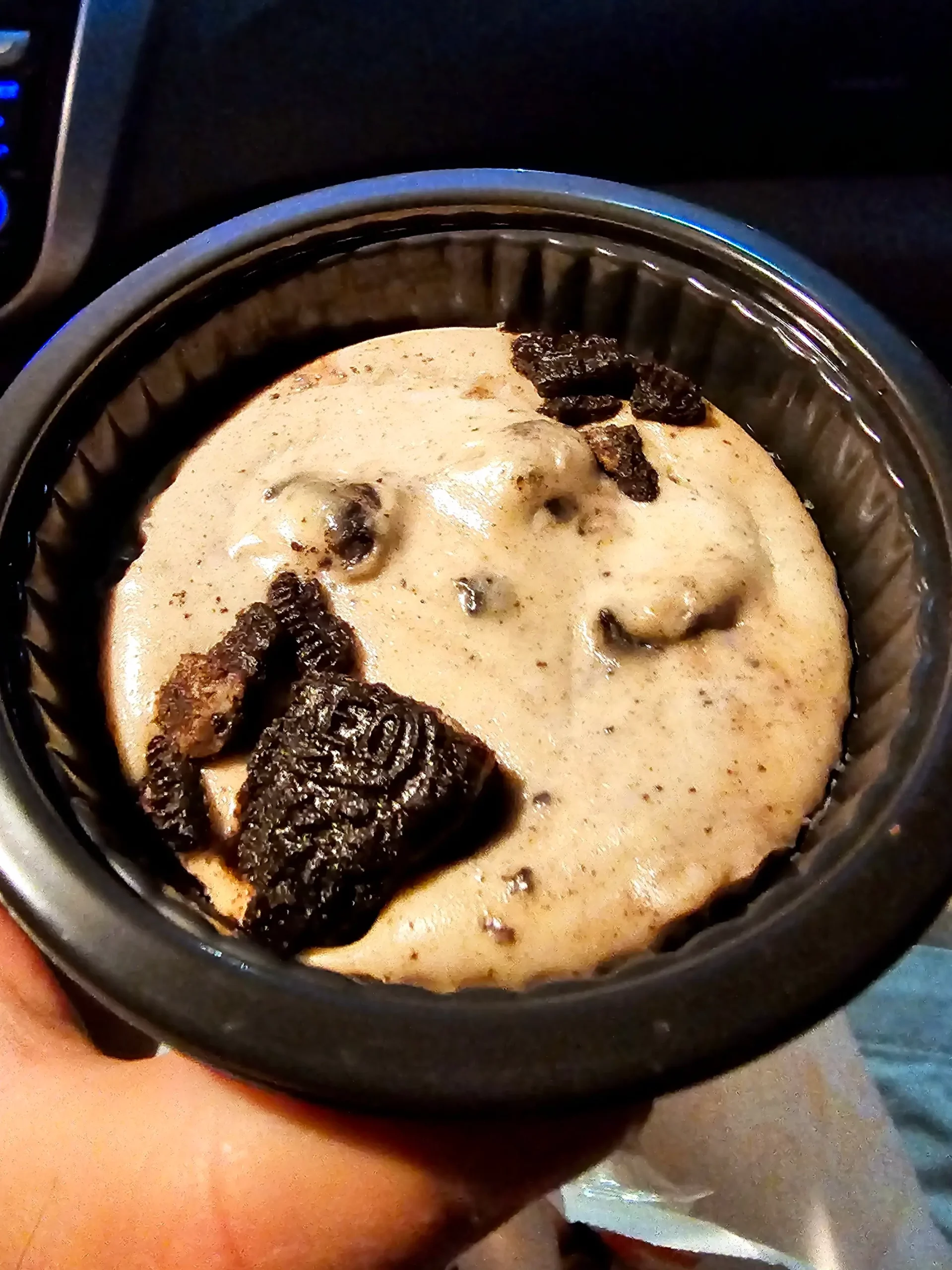 Popeye's Oreo Cheesecake Cup.