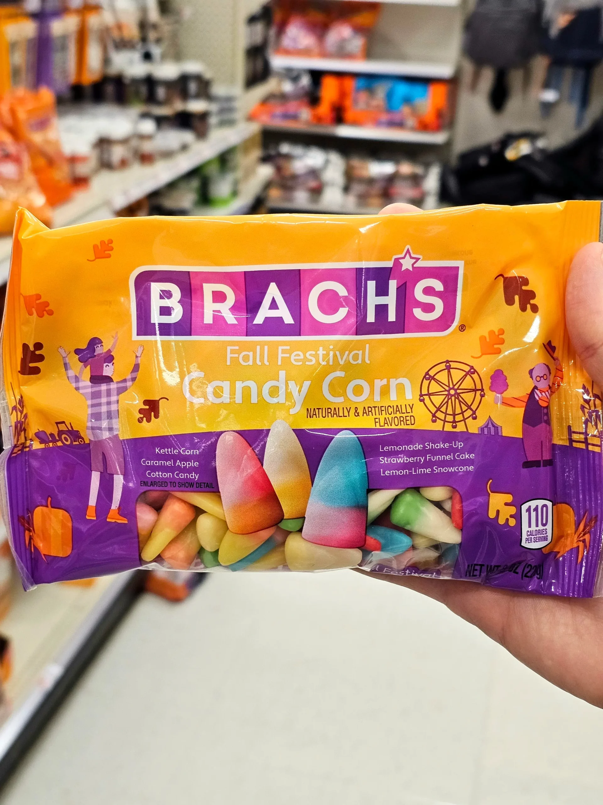 Front package of Brach's Fall Festival Candy Corn.