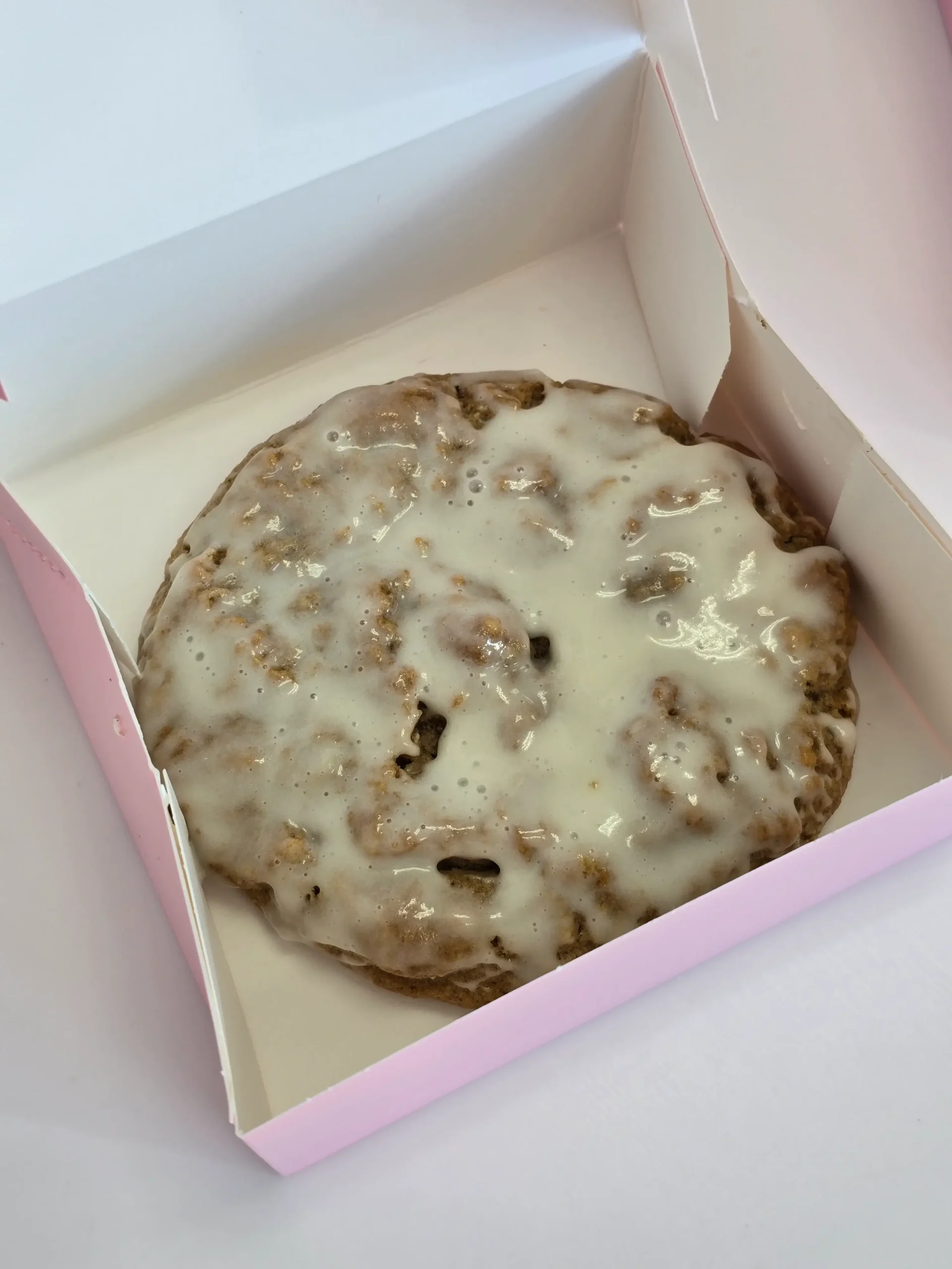 Crumbl Cookie's Iced Oatmeal.