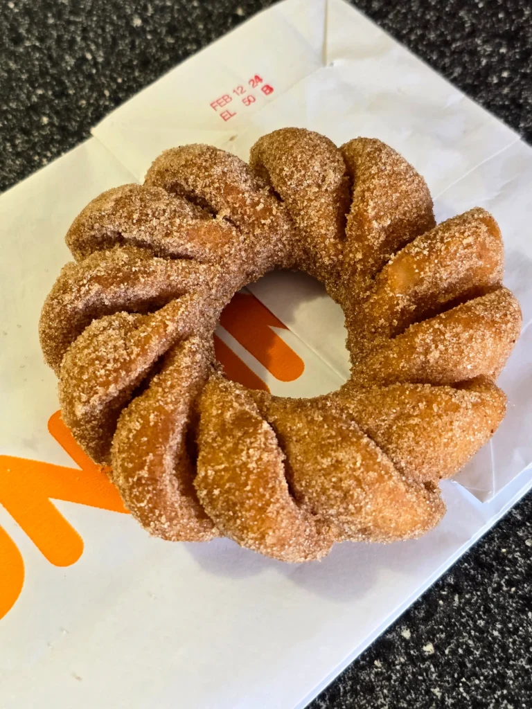 Dunkin' Donuts Churro Donut.