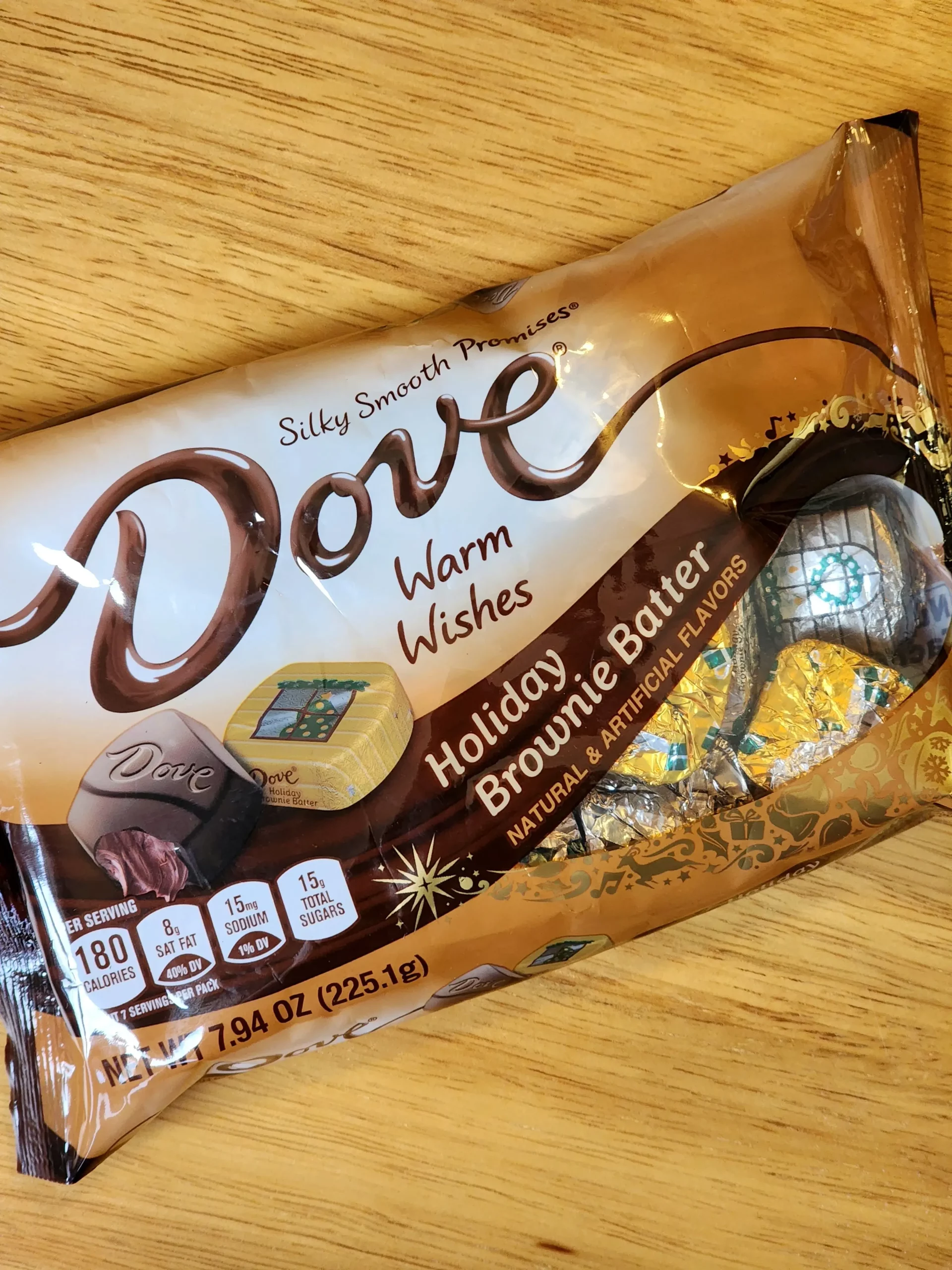 Dove Warm Wishes Holiday Brownie Batter Promises.