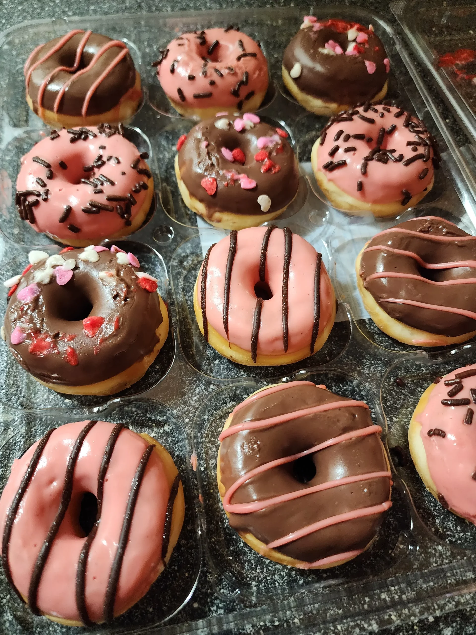 Walmart Freshness Guaranteed mini frosted donuts.