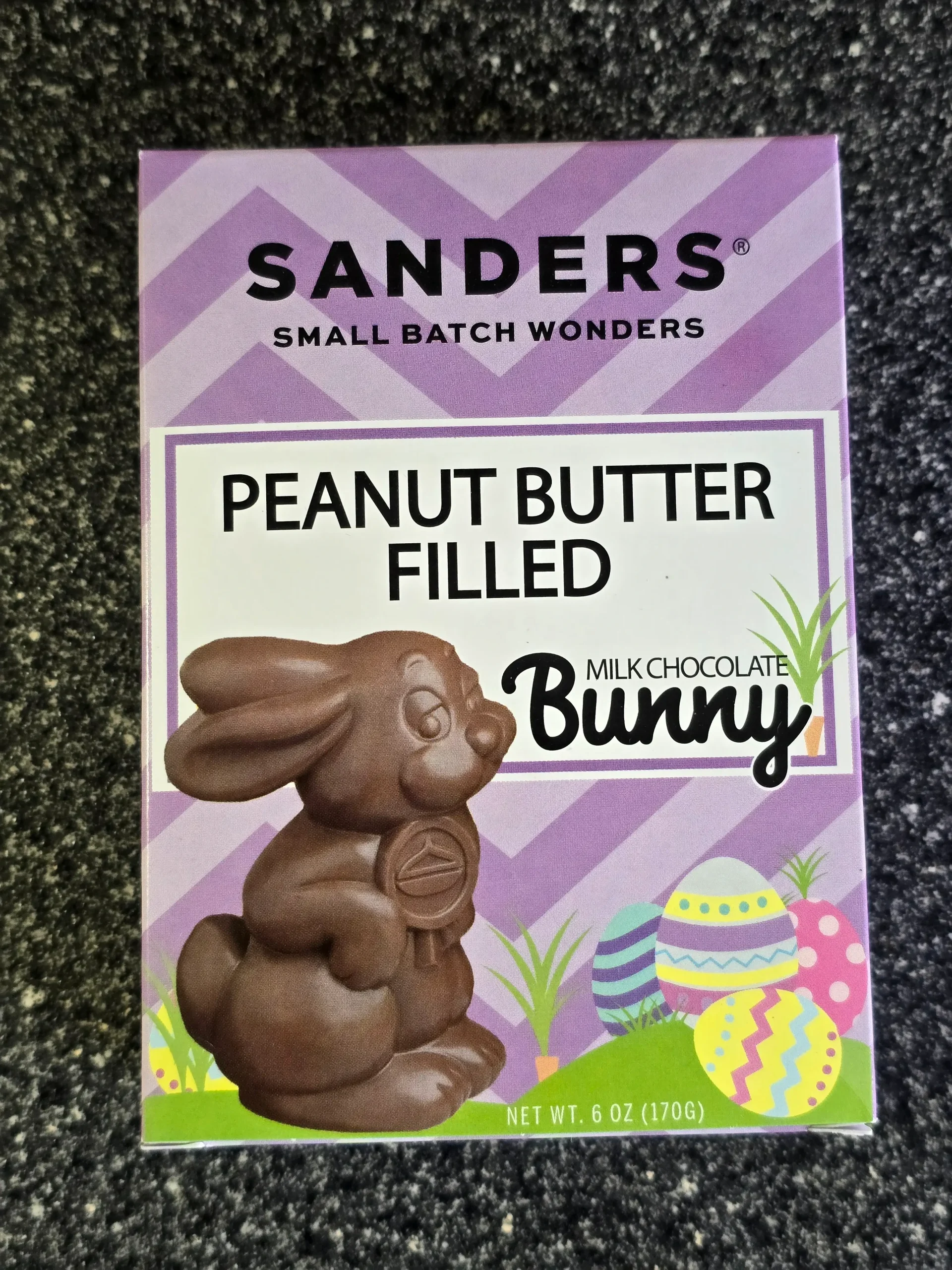 Sanders Peanut Butter Filled Bunny.