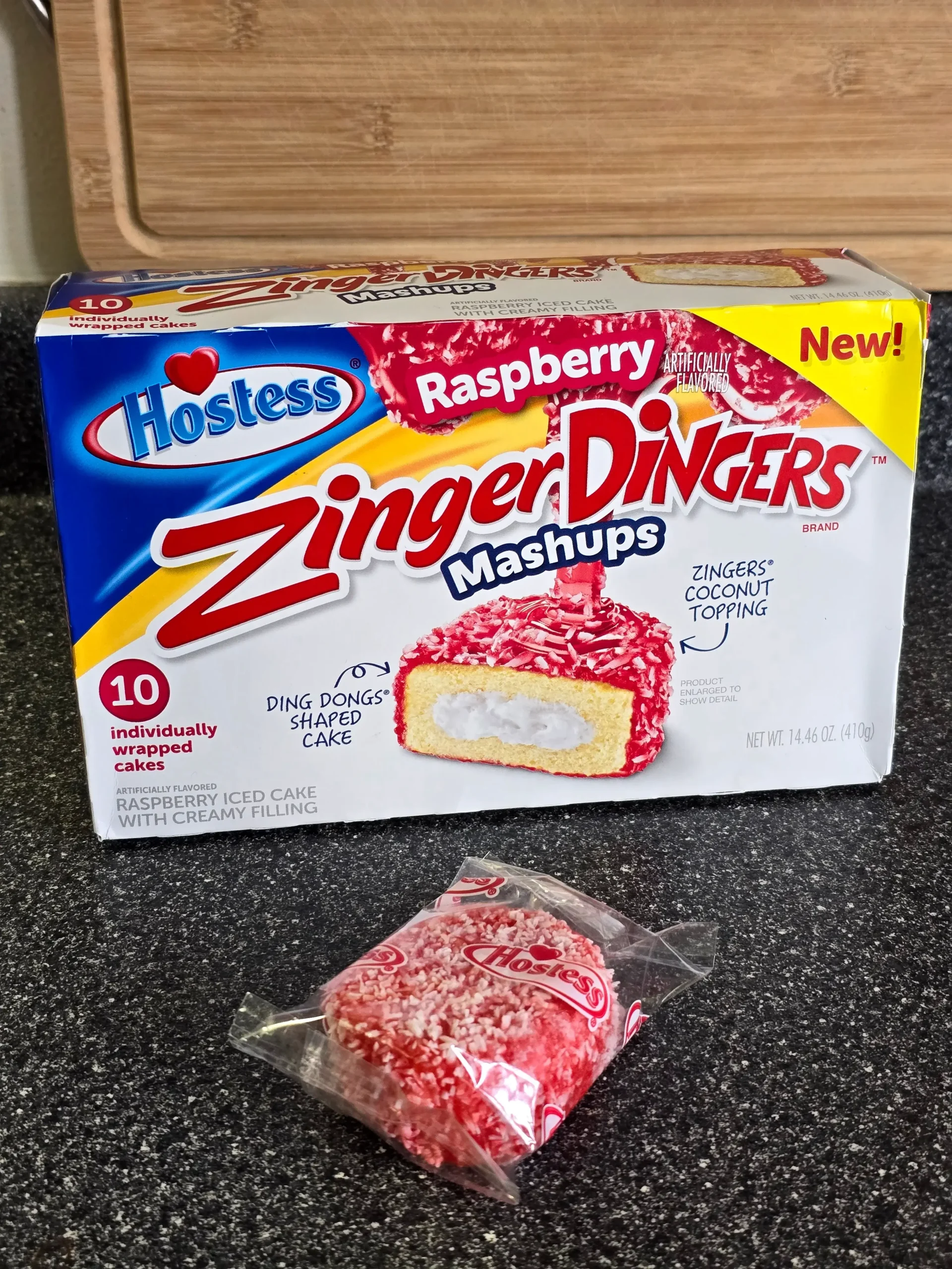 Hostess Raspberry ZingerDingers Mashups.
