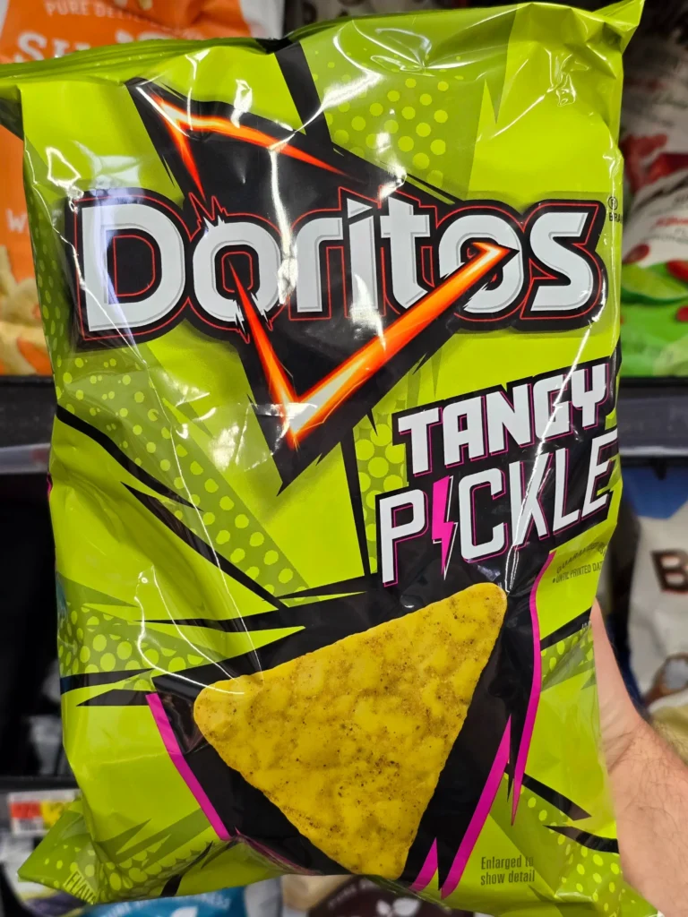 Doritos Tangy Pickle.