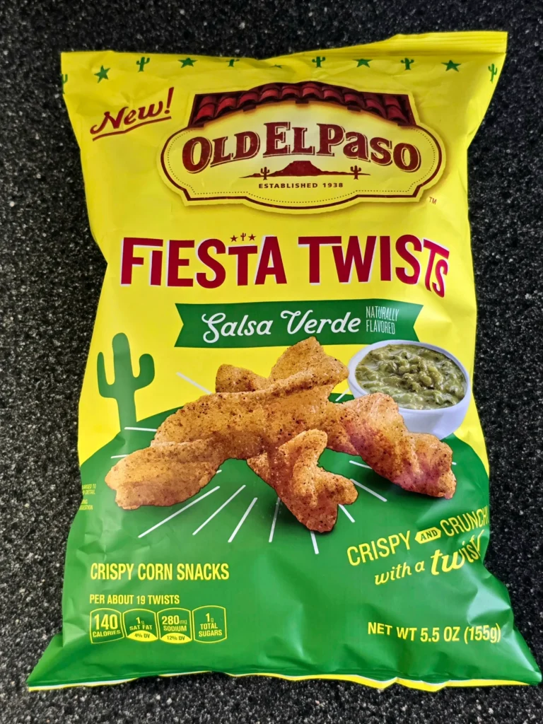 Old El Paso Salsa Verde Fiesta Twists.