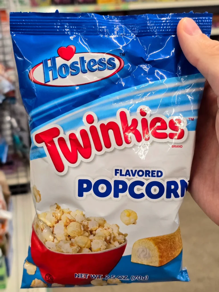 Hostess Twinkies flavored popcorn.