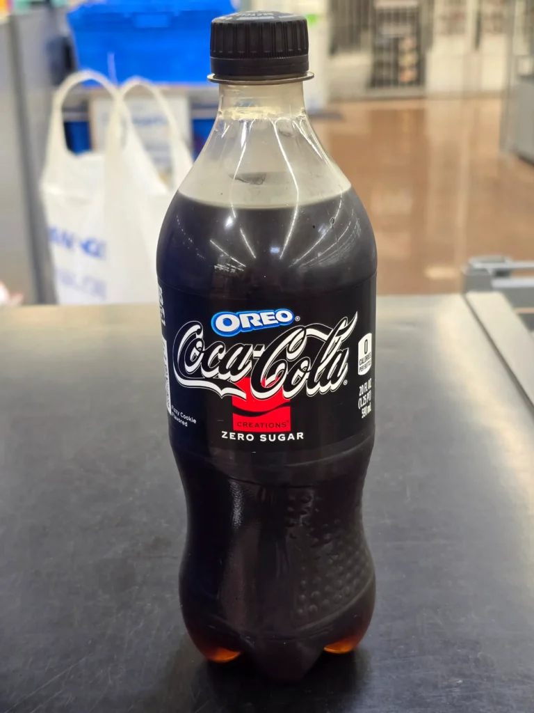Oreo Coca Cola Zero.