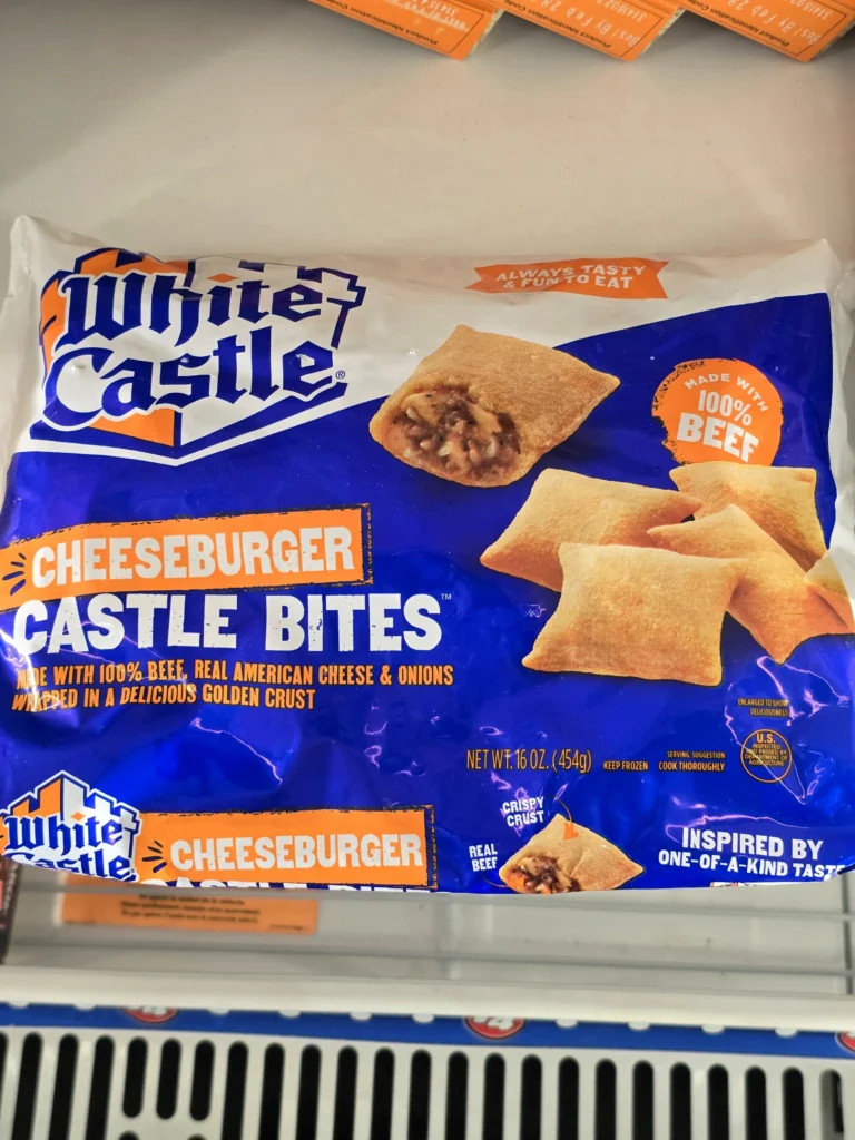 White Castle Cheeseburger Bites.