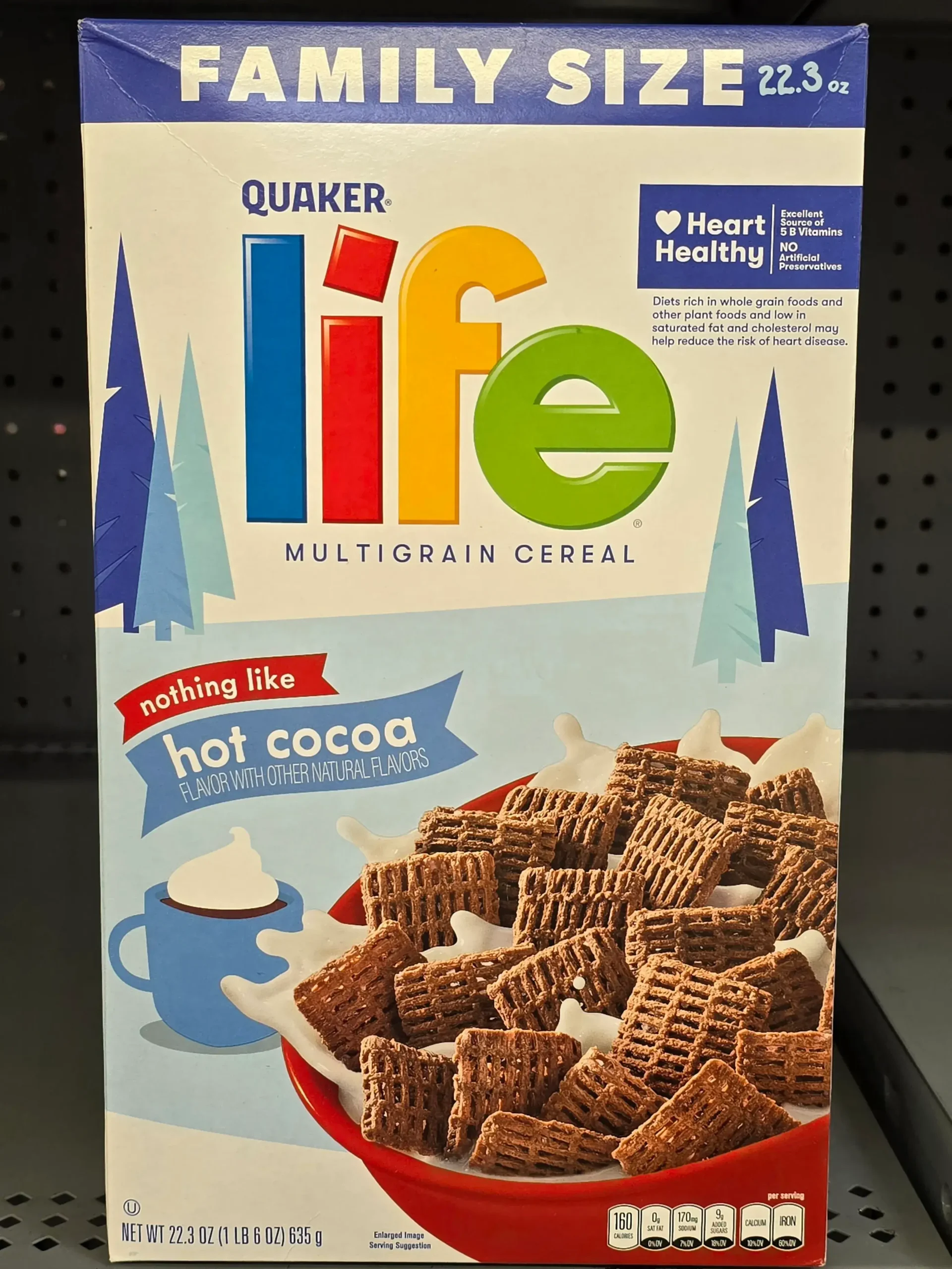 Quaker Life Hot Cocoa.