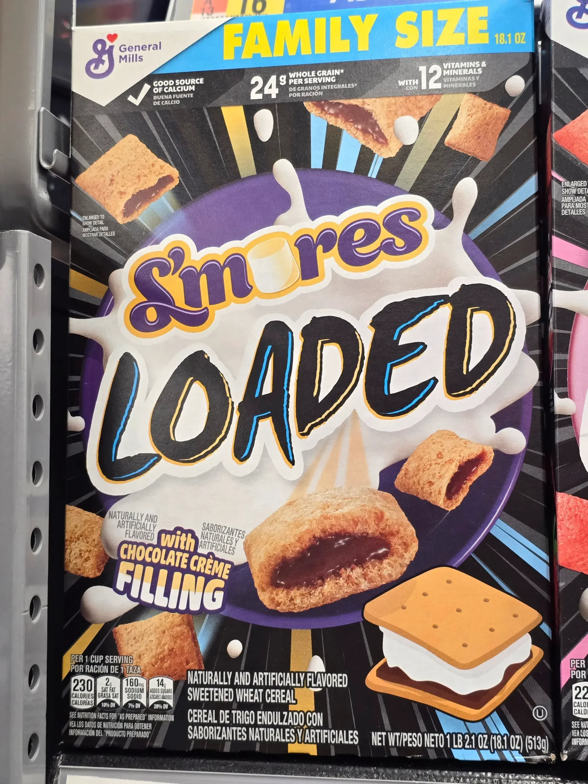 General Mills S'mores Loaded.