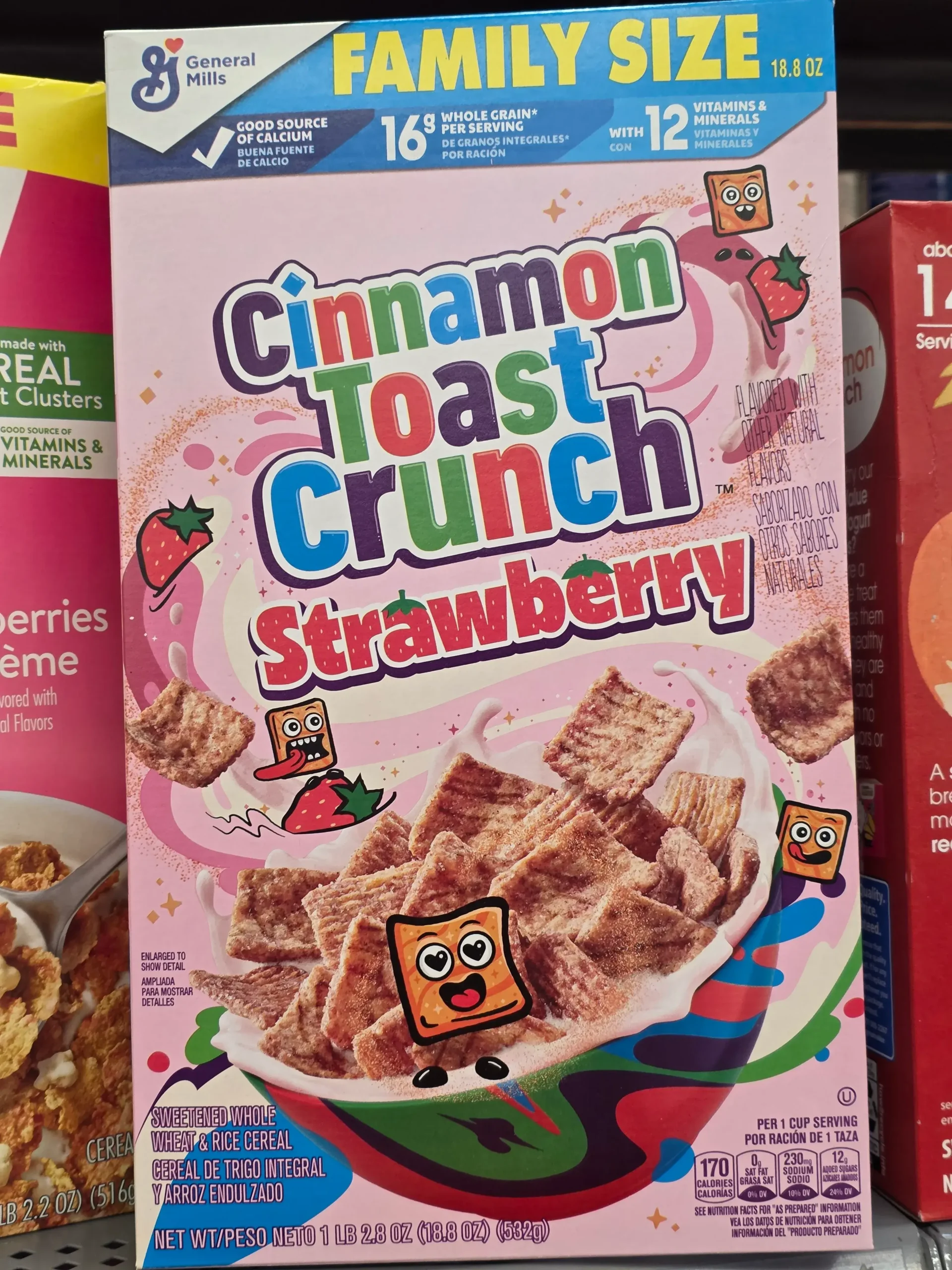 Cinnamon Toast Crunch Strawberry.