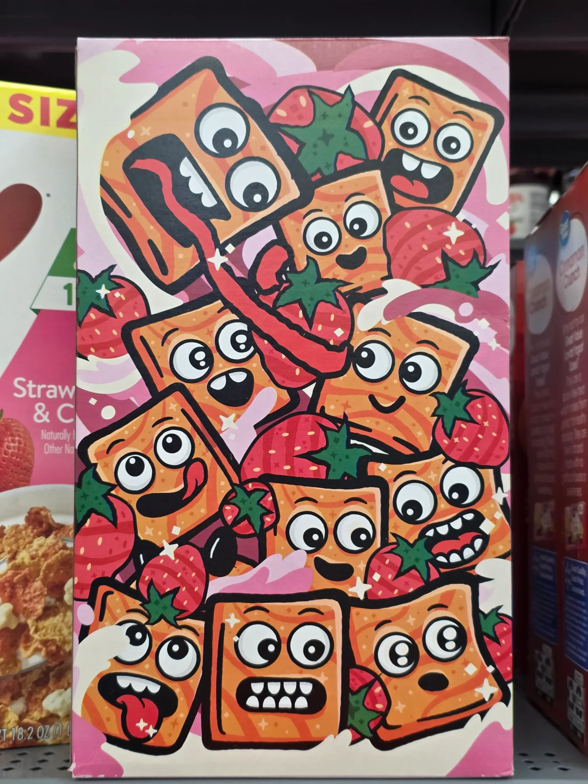 Cinnamon Toast Crunch Strawberry.