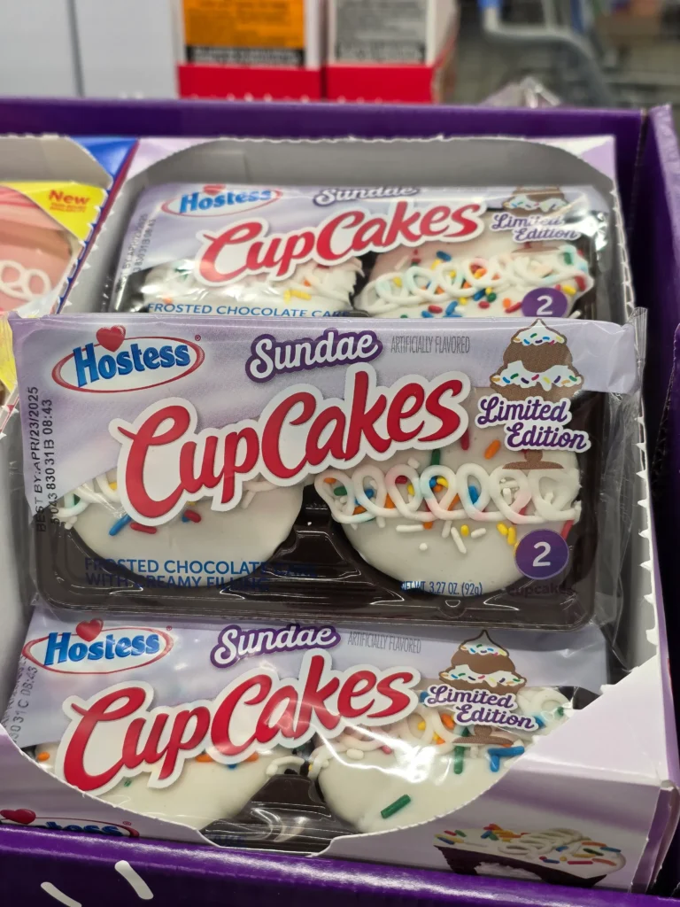 Hostess Sundae Cupcakes.