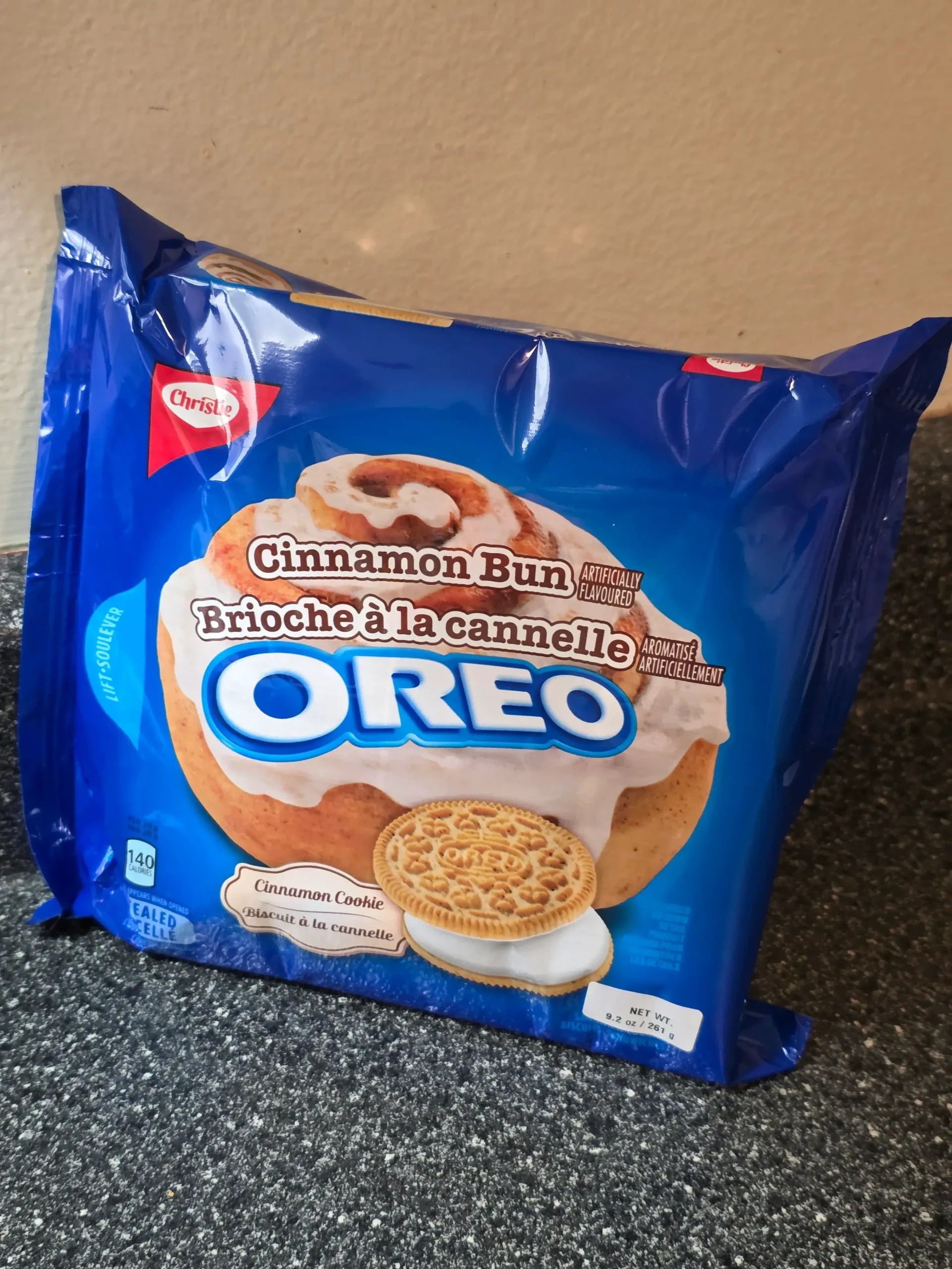Christie Cinnamon Bun Oreo.