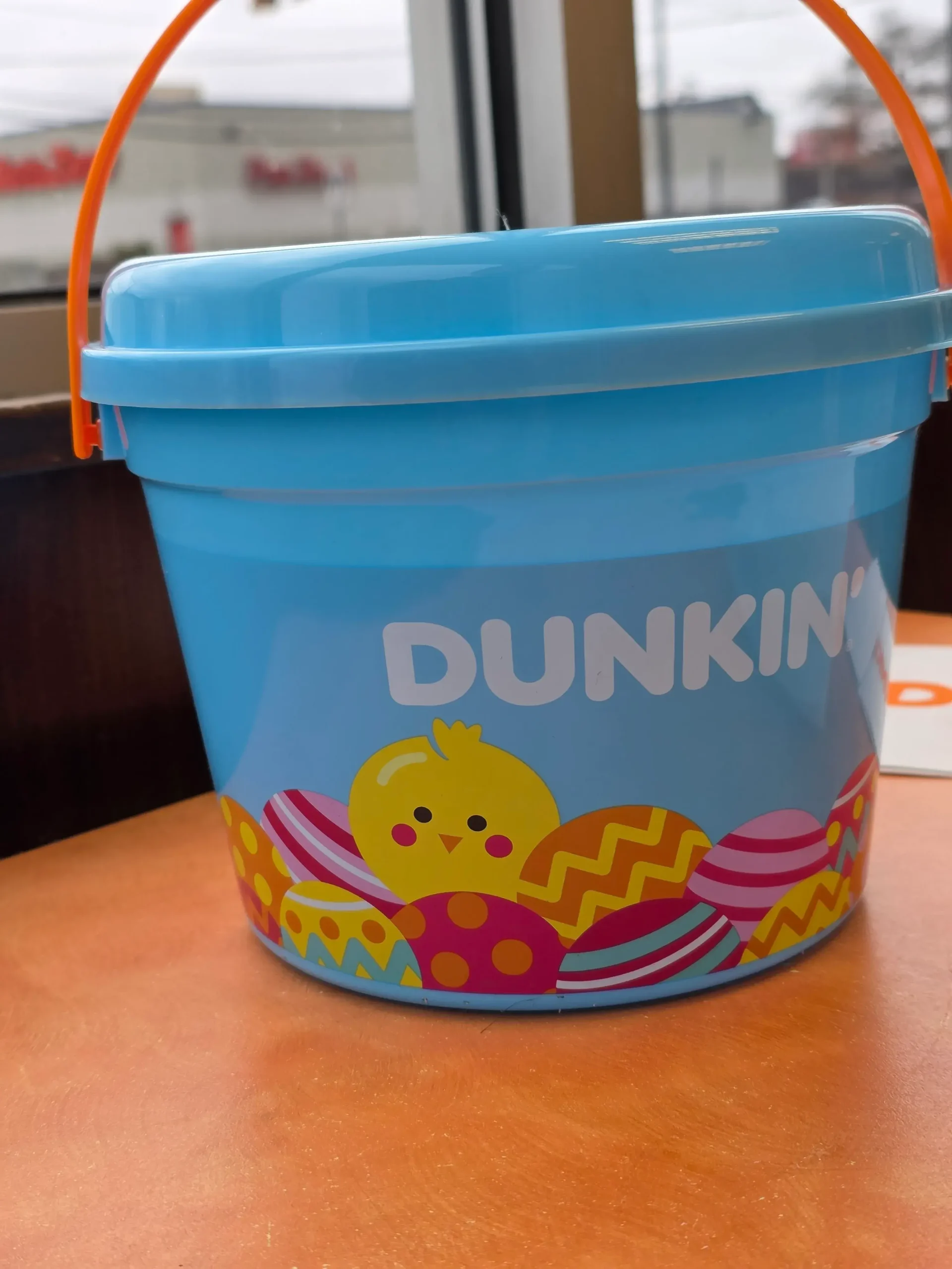 Dunkin' Donuts Easter 2025 Bucket.