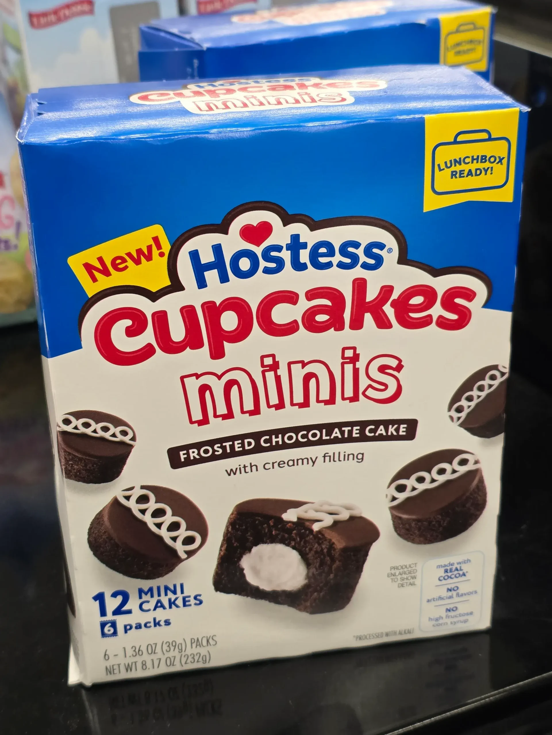 Hostess Cupcakes Minis.