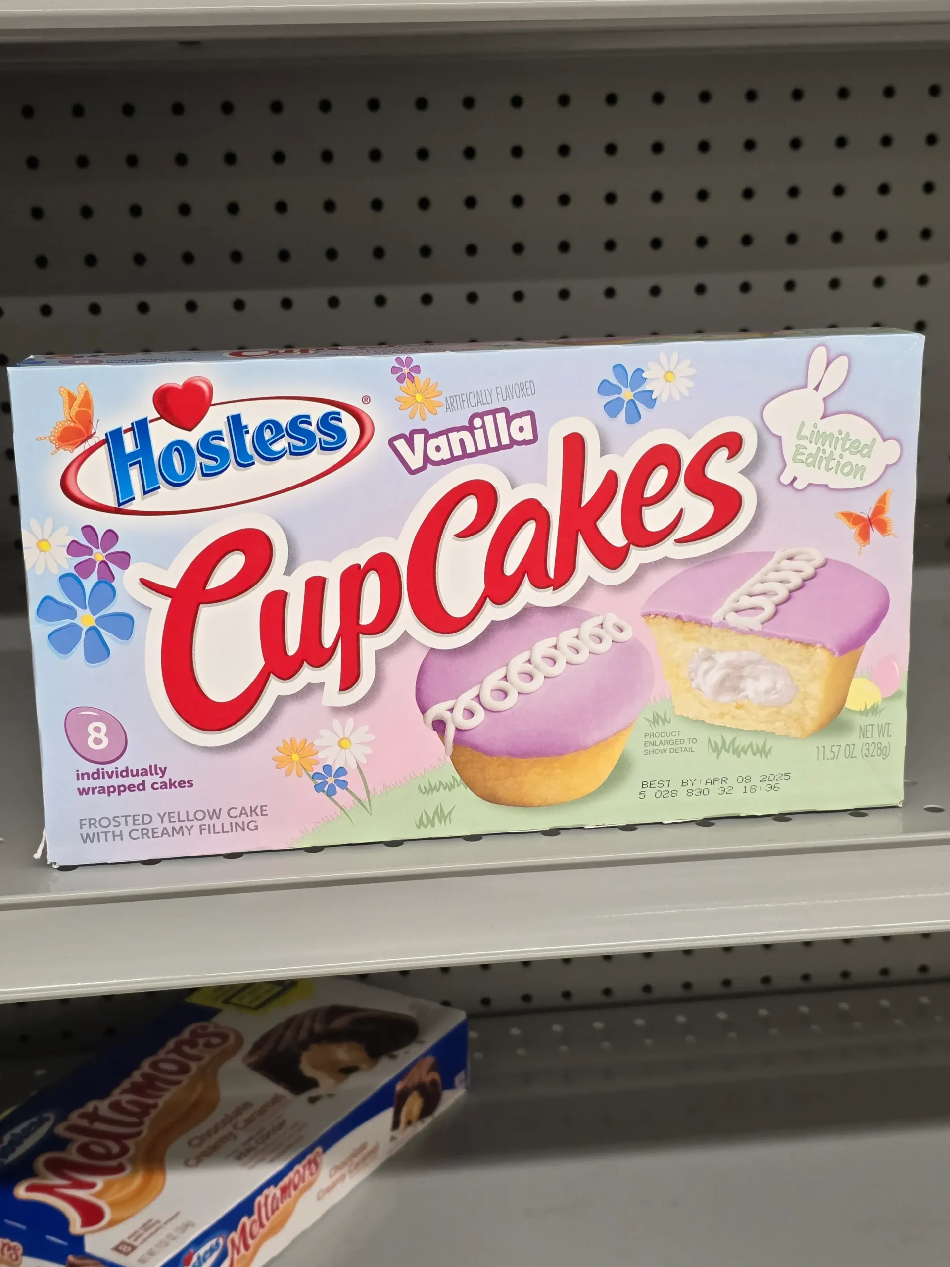 Hostess Vanilla Cupcakes, Limited Edition Easter.
