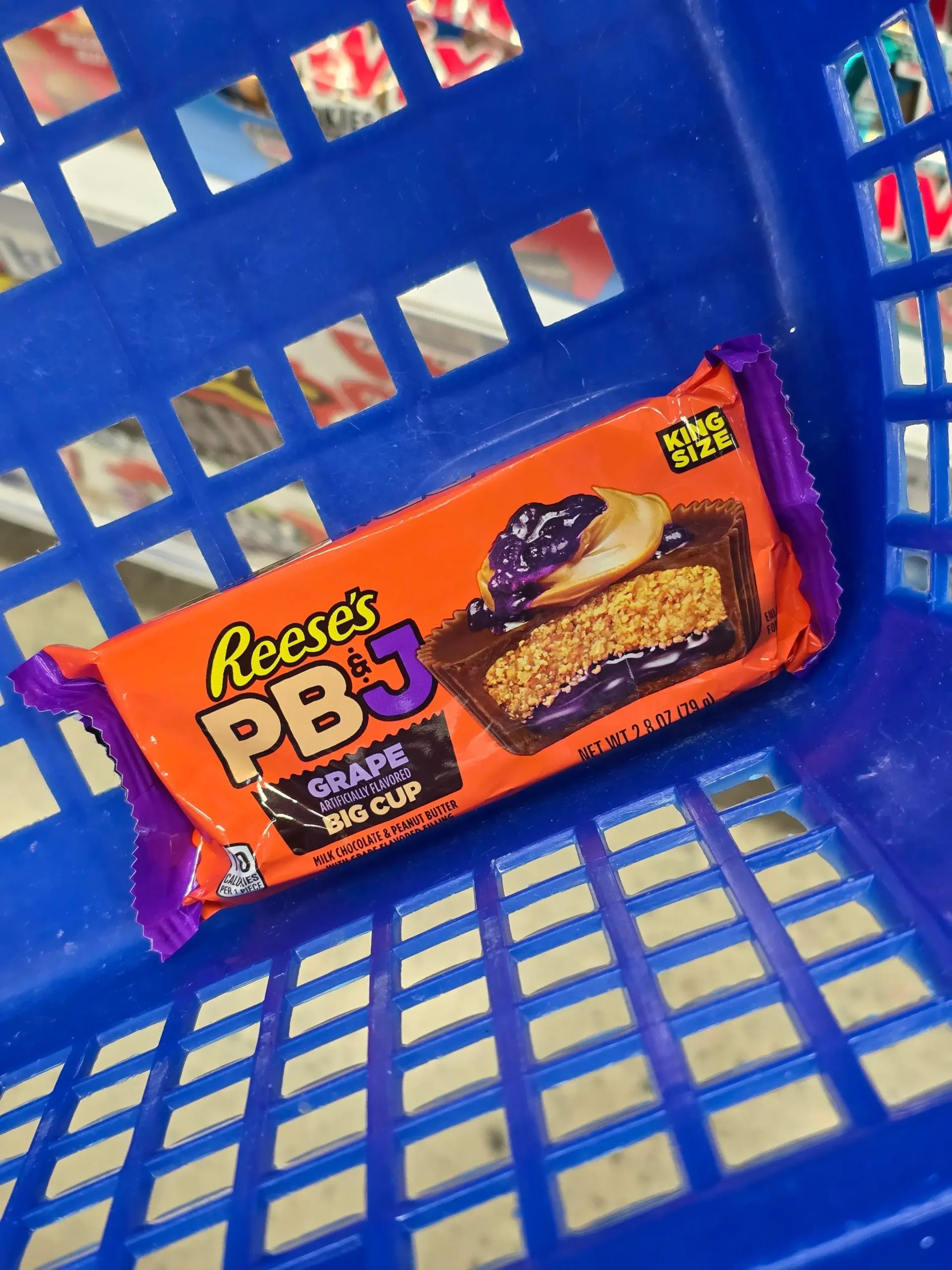 Reese's PB&J Grape Big Cup.