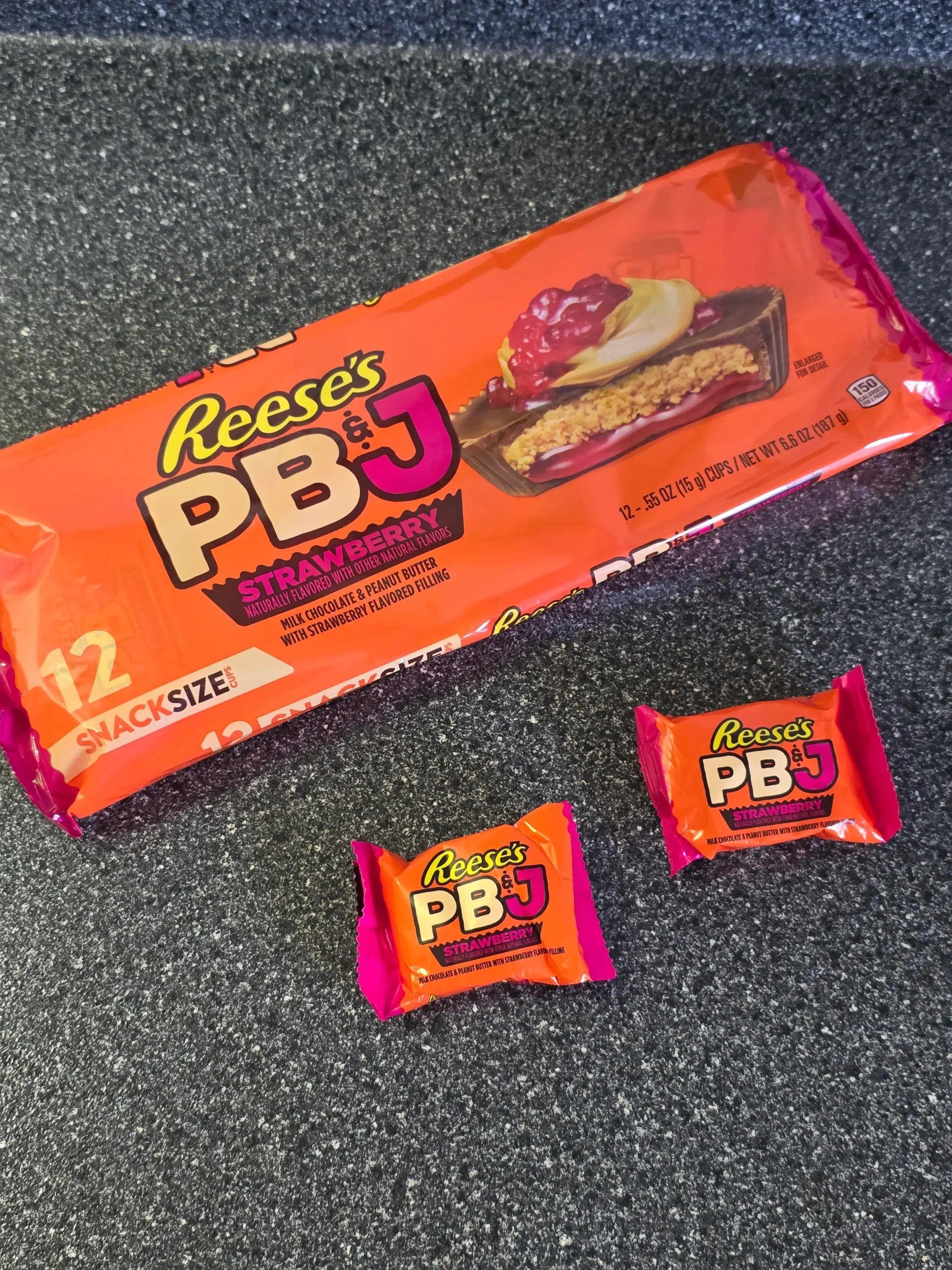Reese's PB&J Strawberry Snack Size Cup.