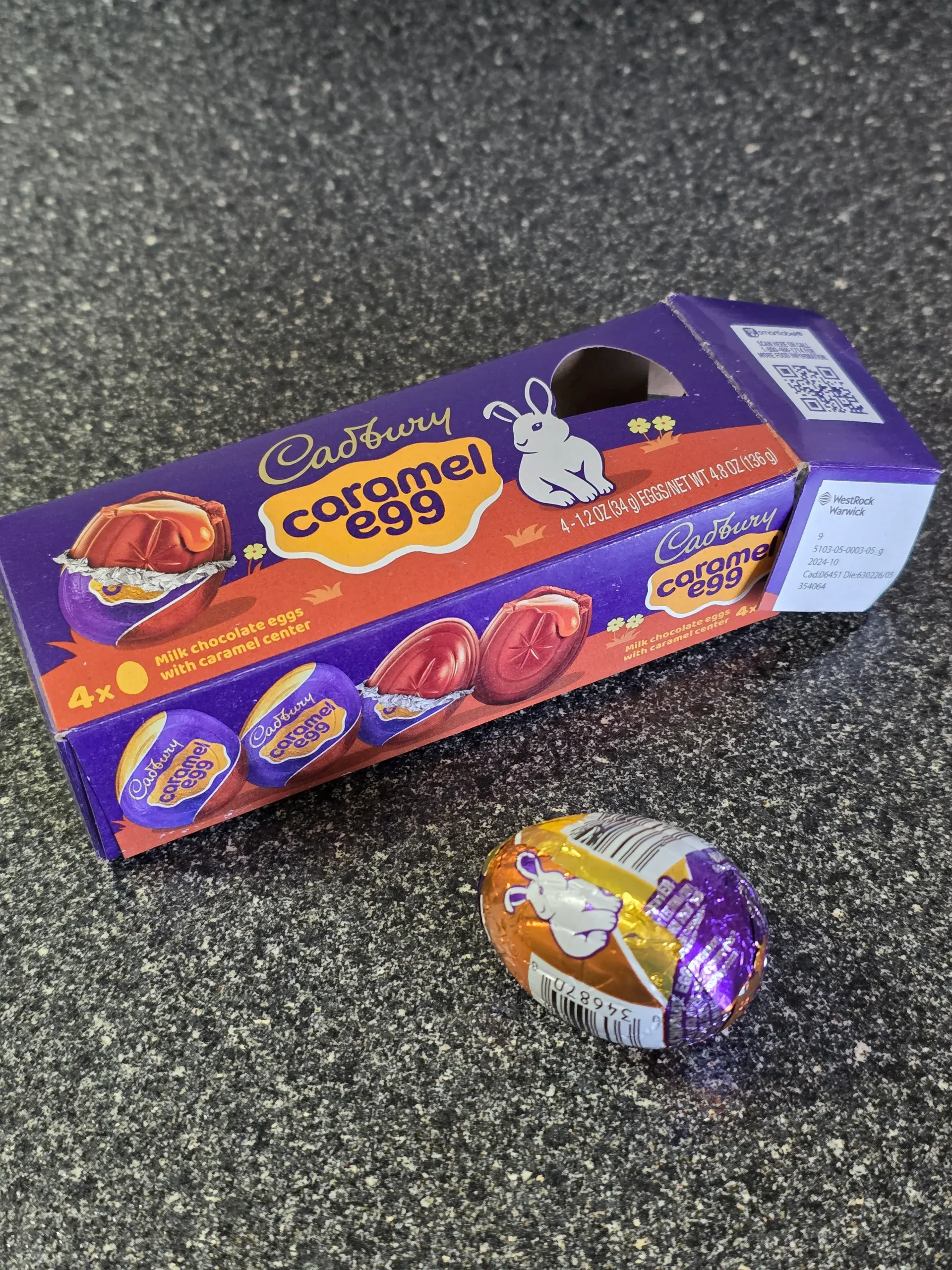 Cadbury Caramel Egg.