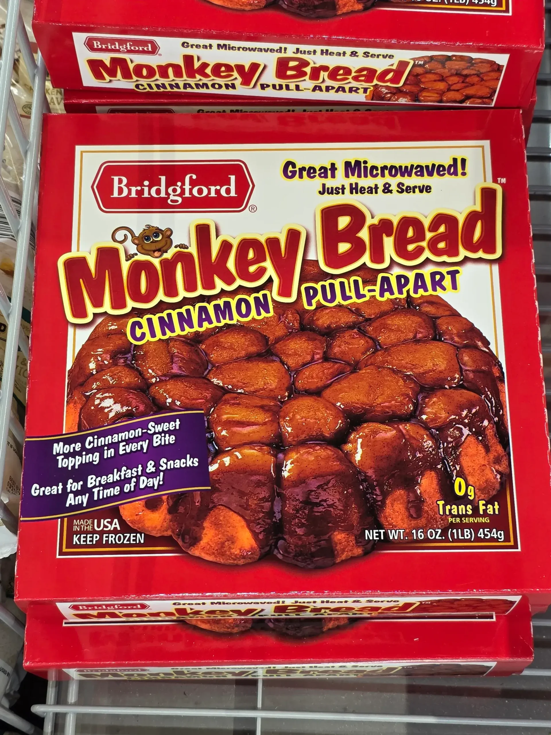 Bridgford Monkey Bread.