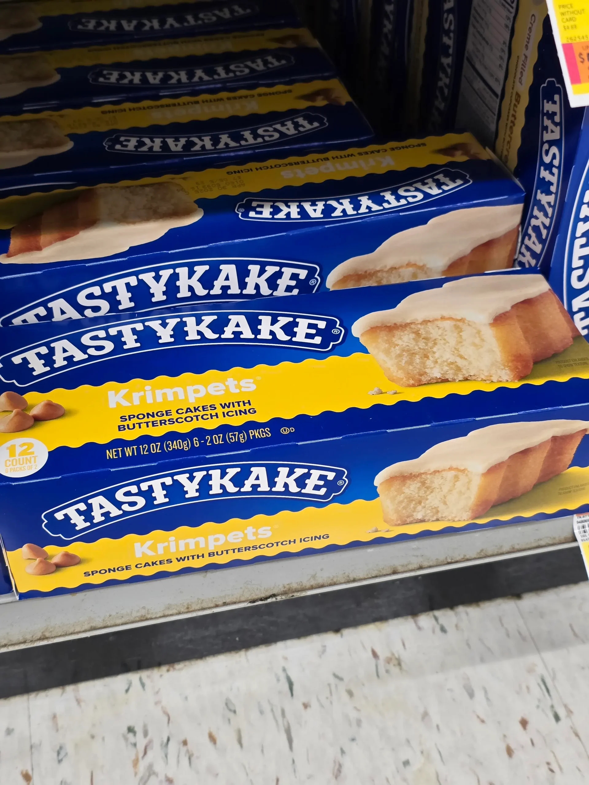 Tastykake Krimpets.