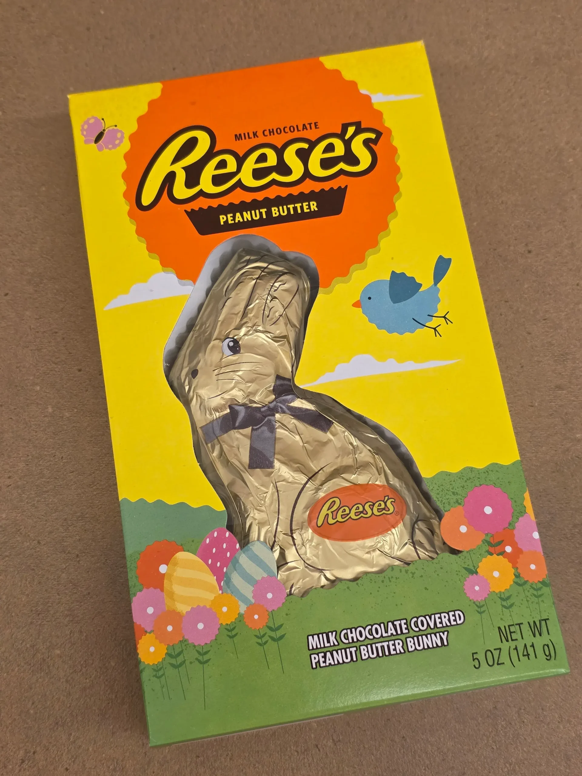 Reese's Gold Easter Bunny.