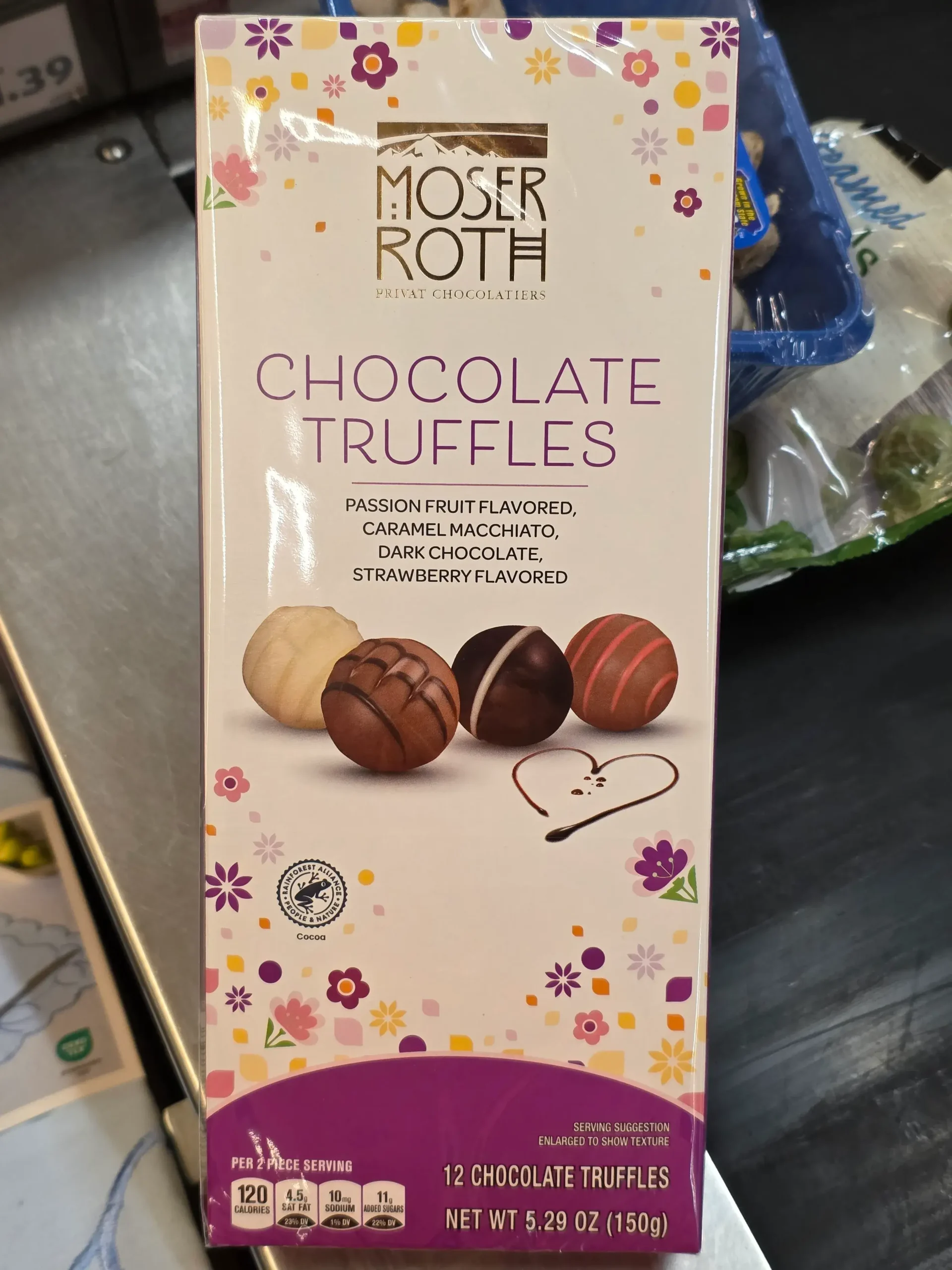 Moser Roth Spring Chocolate Truffles.
