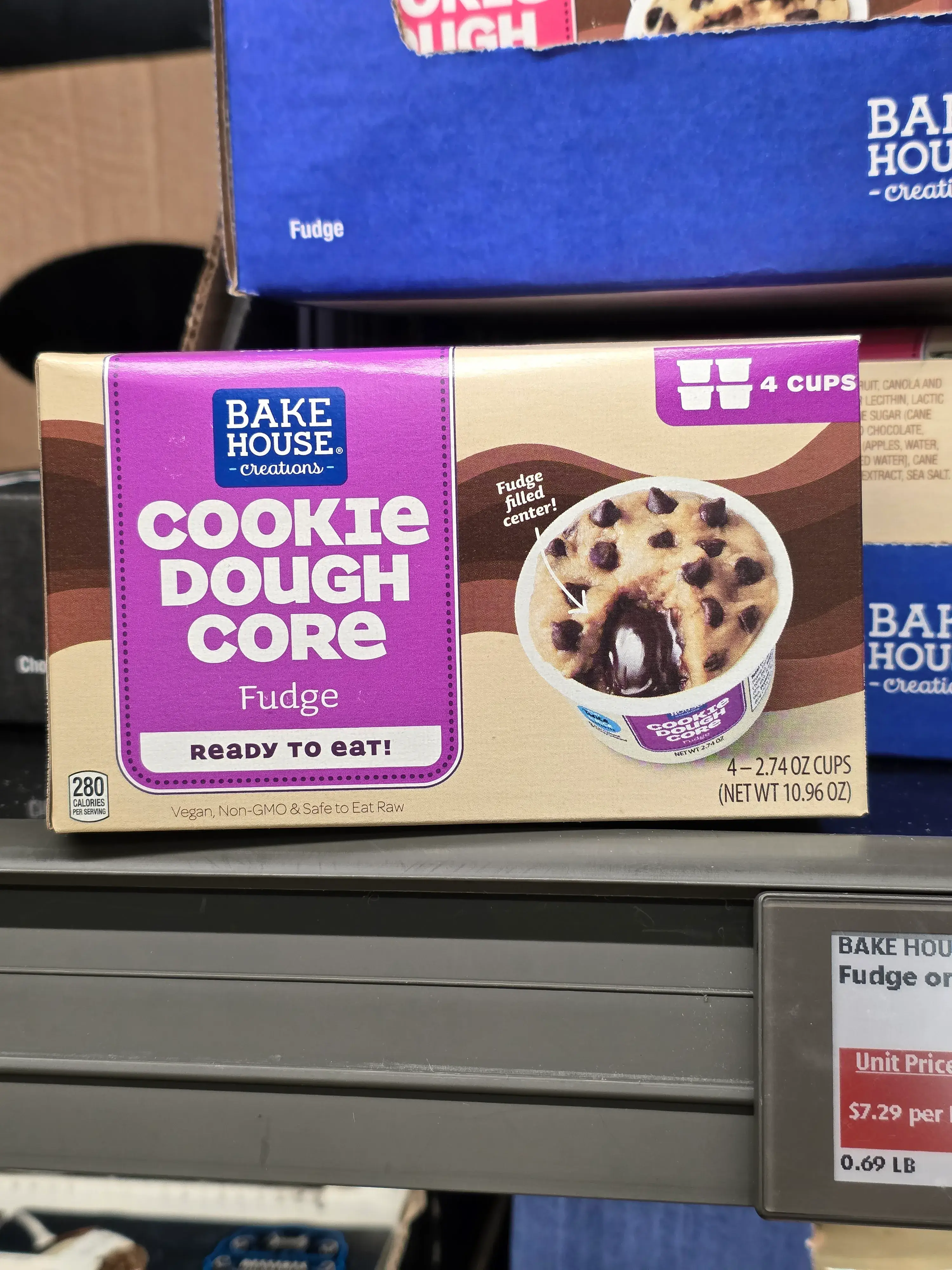 Bake House Creations Cookie Dough Core Fudge.