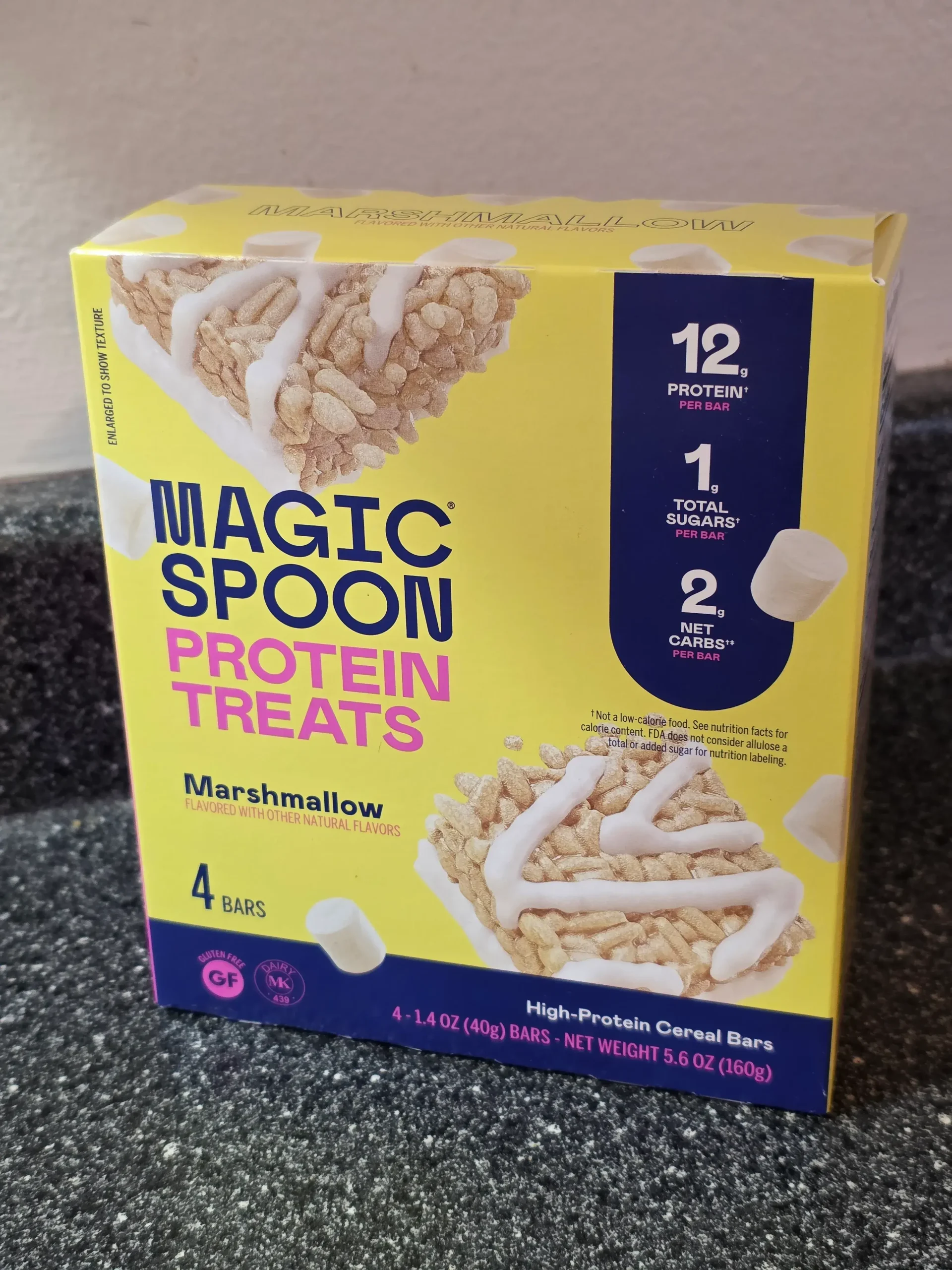 Magic Spoon Protein Treats Marshmallow.