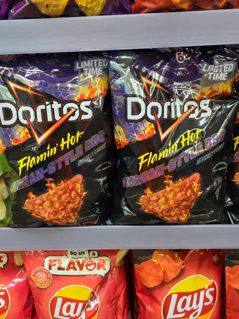 Doritos Flamin' Hot Korean-Style BBQ.