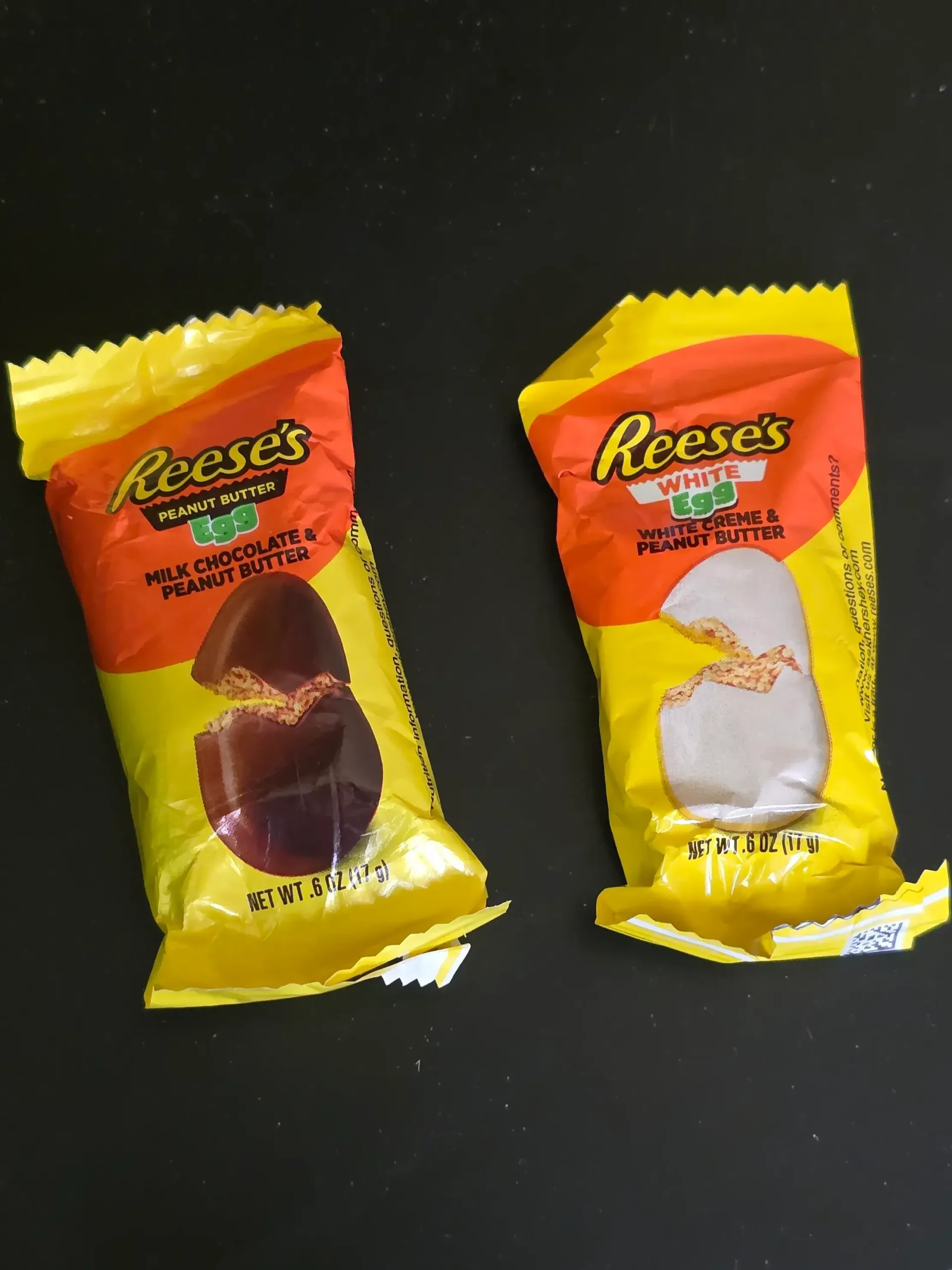 Reese's White and Chocolate Egg.