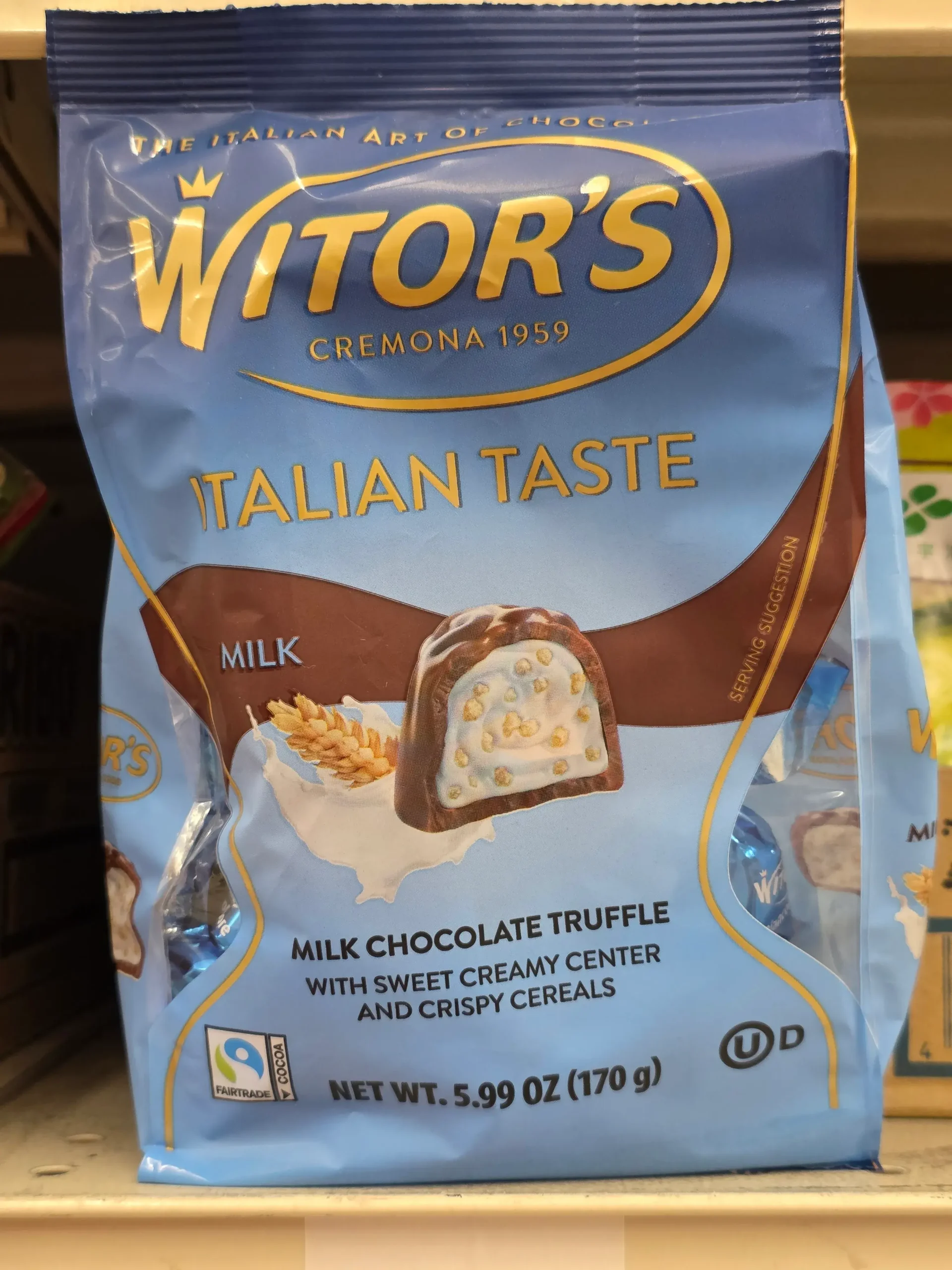 Witor's Milk Chocolate Truffle.