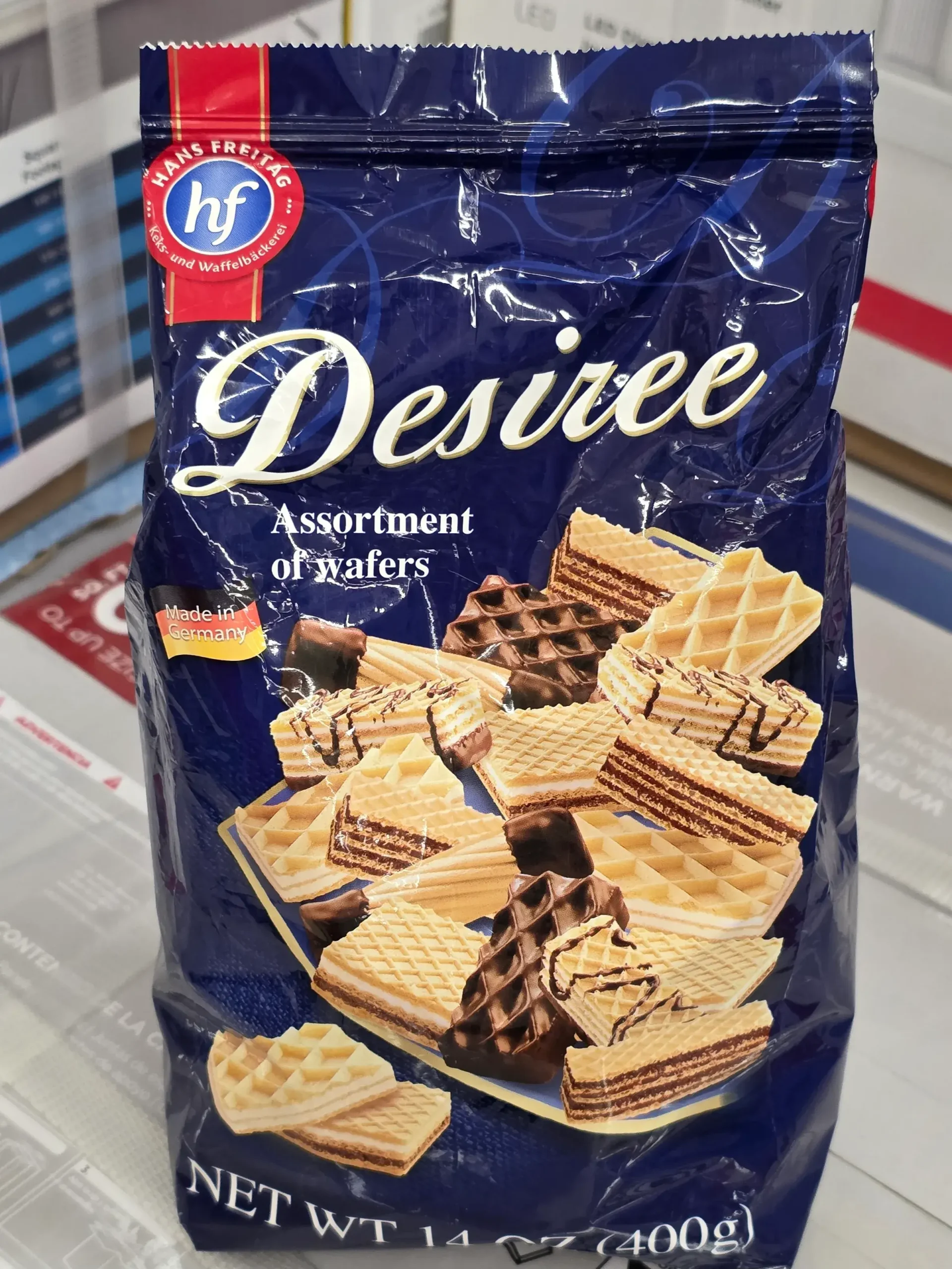 Hans Freitag Desiree Assortment of Wafers.
