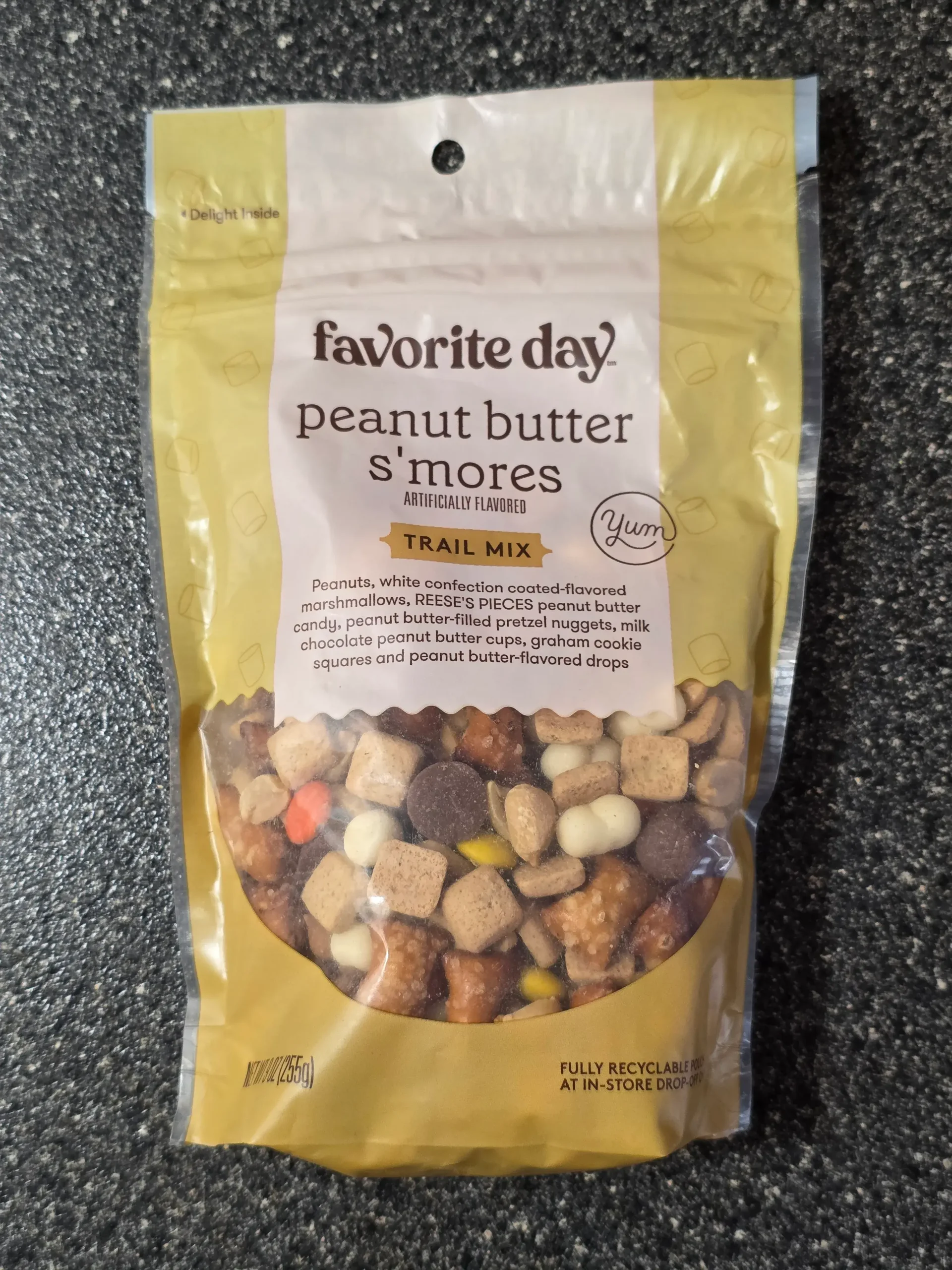 favorite day Peanut Butter S'mores Trail Mix.