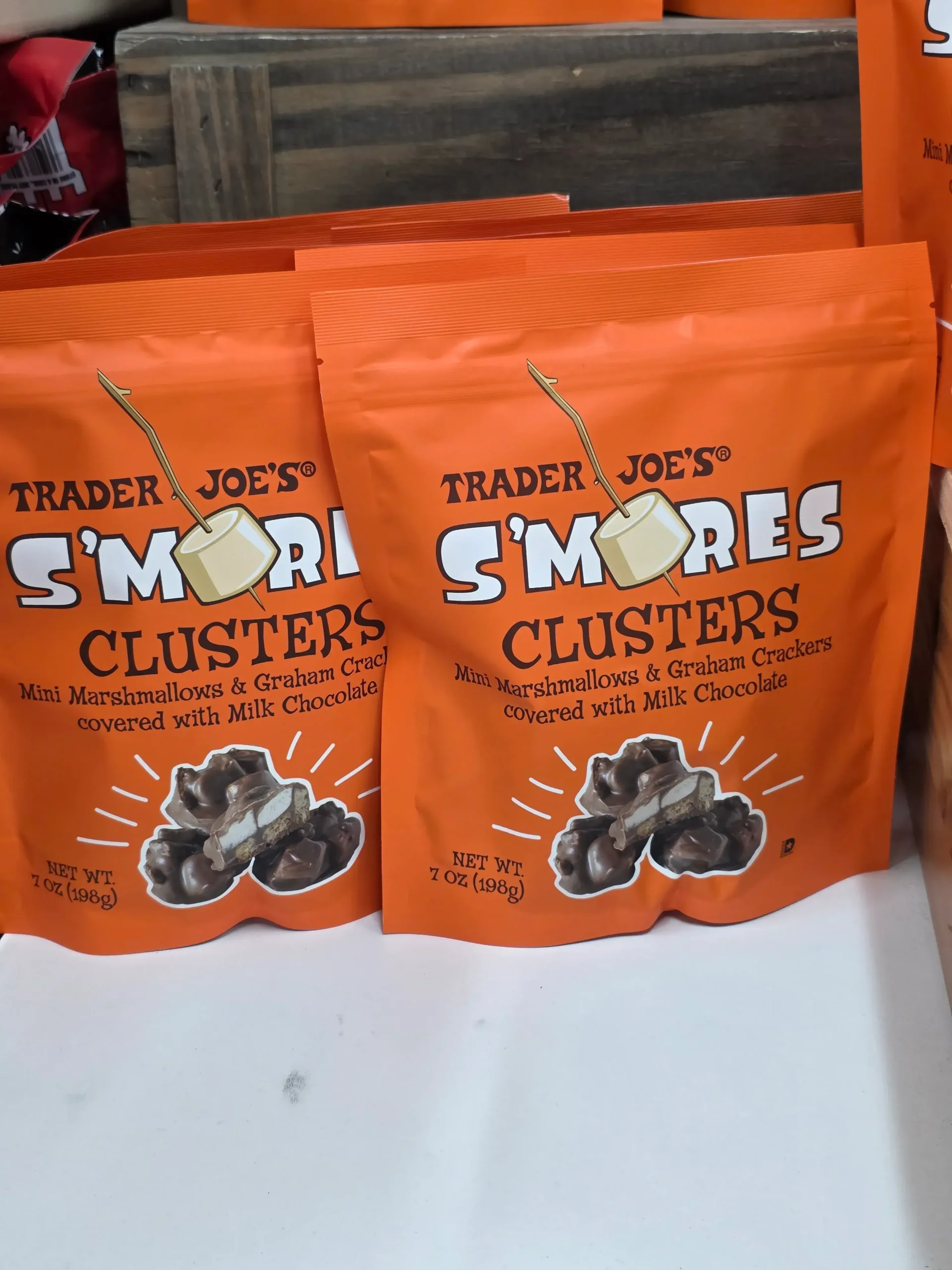 Trader Joes S'mores Clusters.