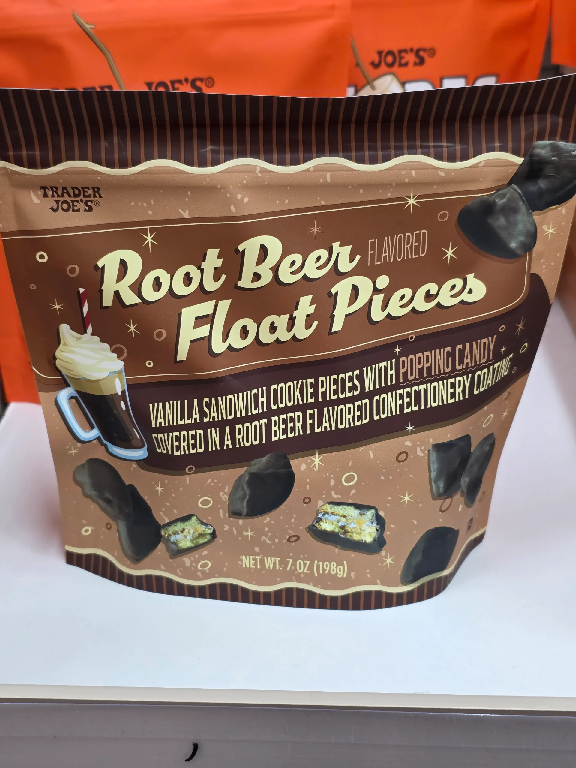 Trader Joe's Root Beer Float Pieces.
