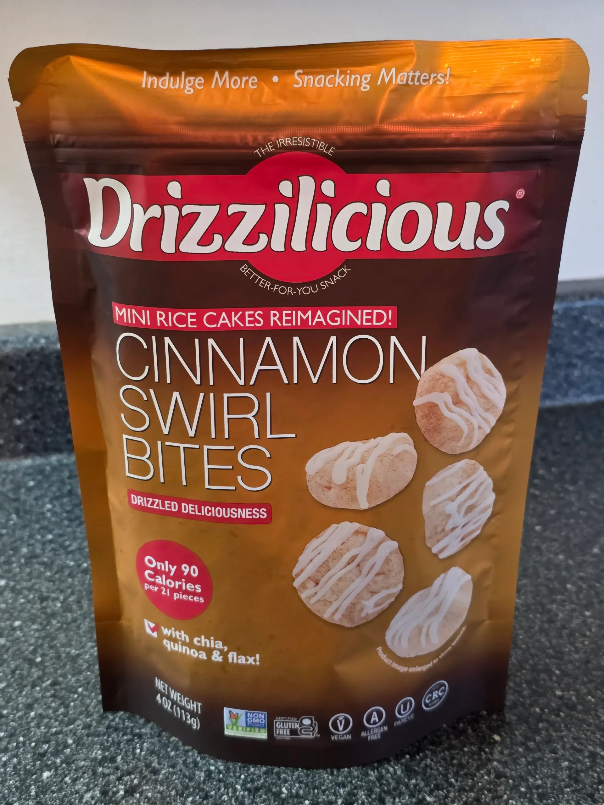 Drizzilicious Cinnamon Swirl Bites.