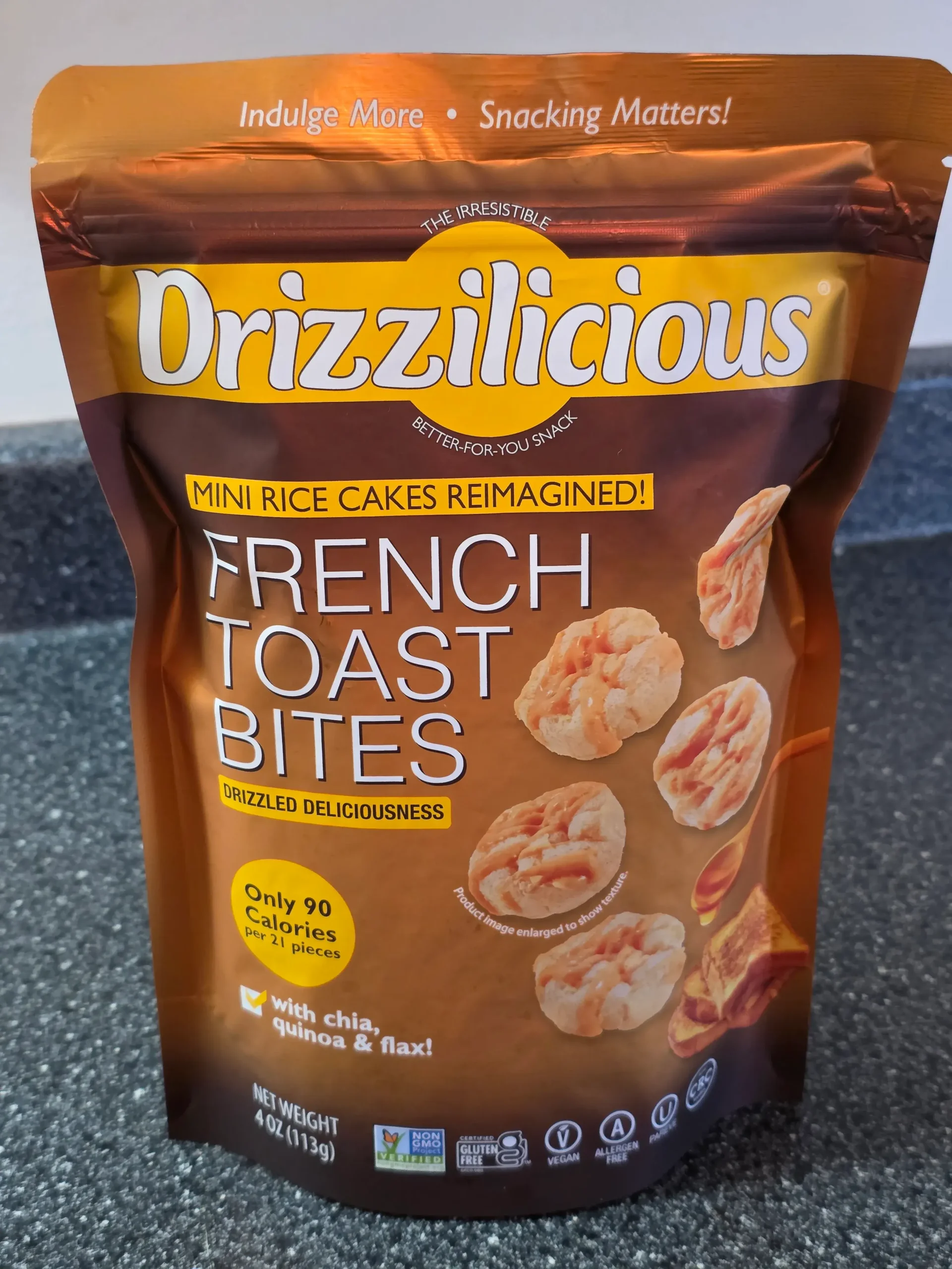 Drizzilicious French Toast Bites.