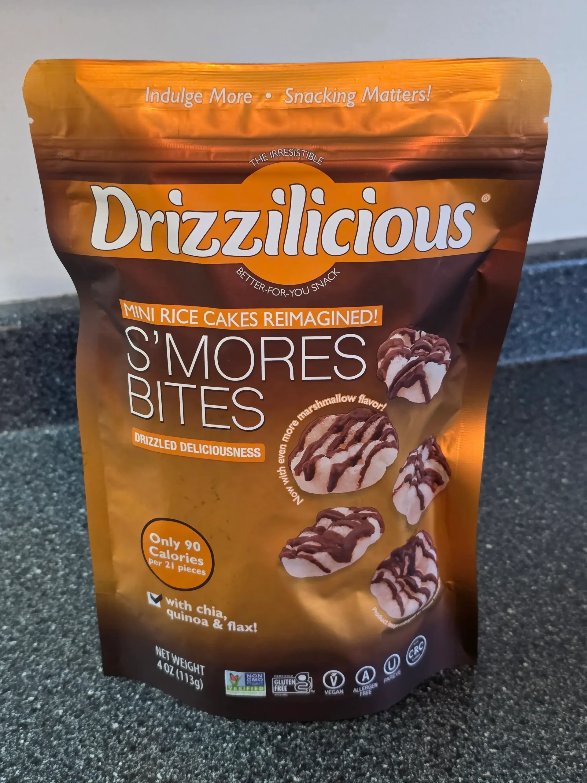 Drizzilicious S'mores Bites.