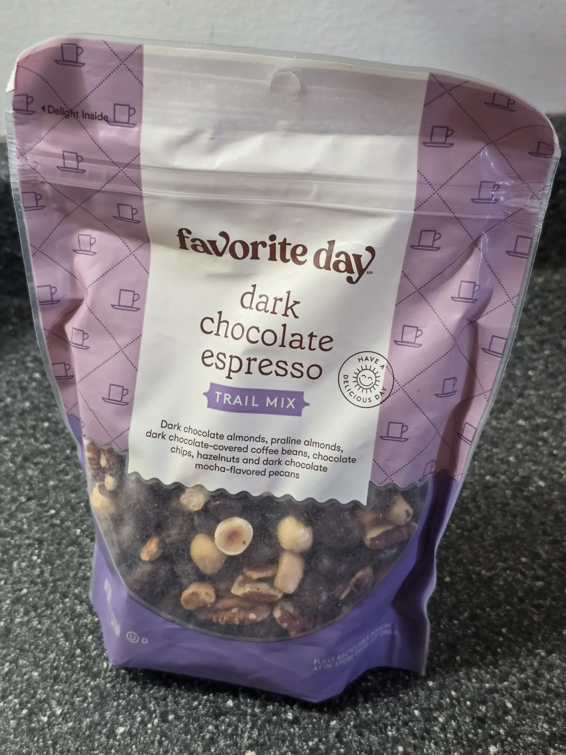 Target Favorite Day Dark Chocolate Espresso Trail Mix.