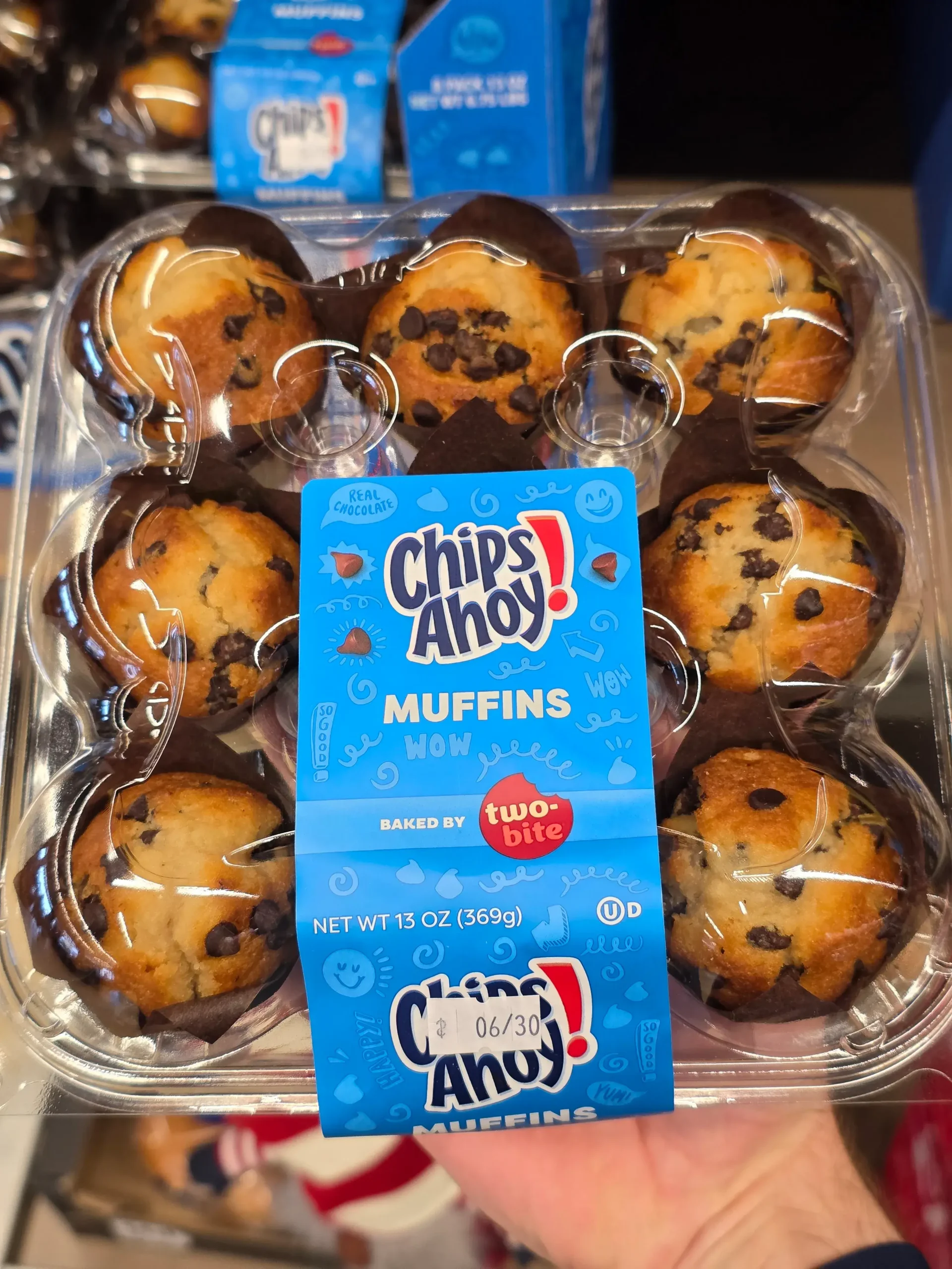Two-bite Chips Ahoy! Muffins.