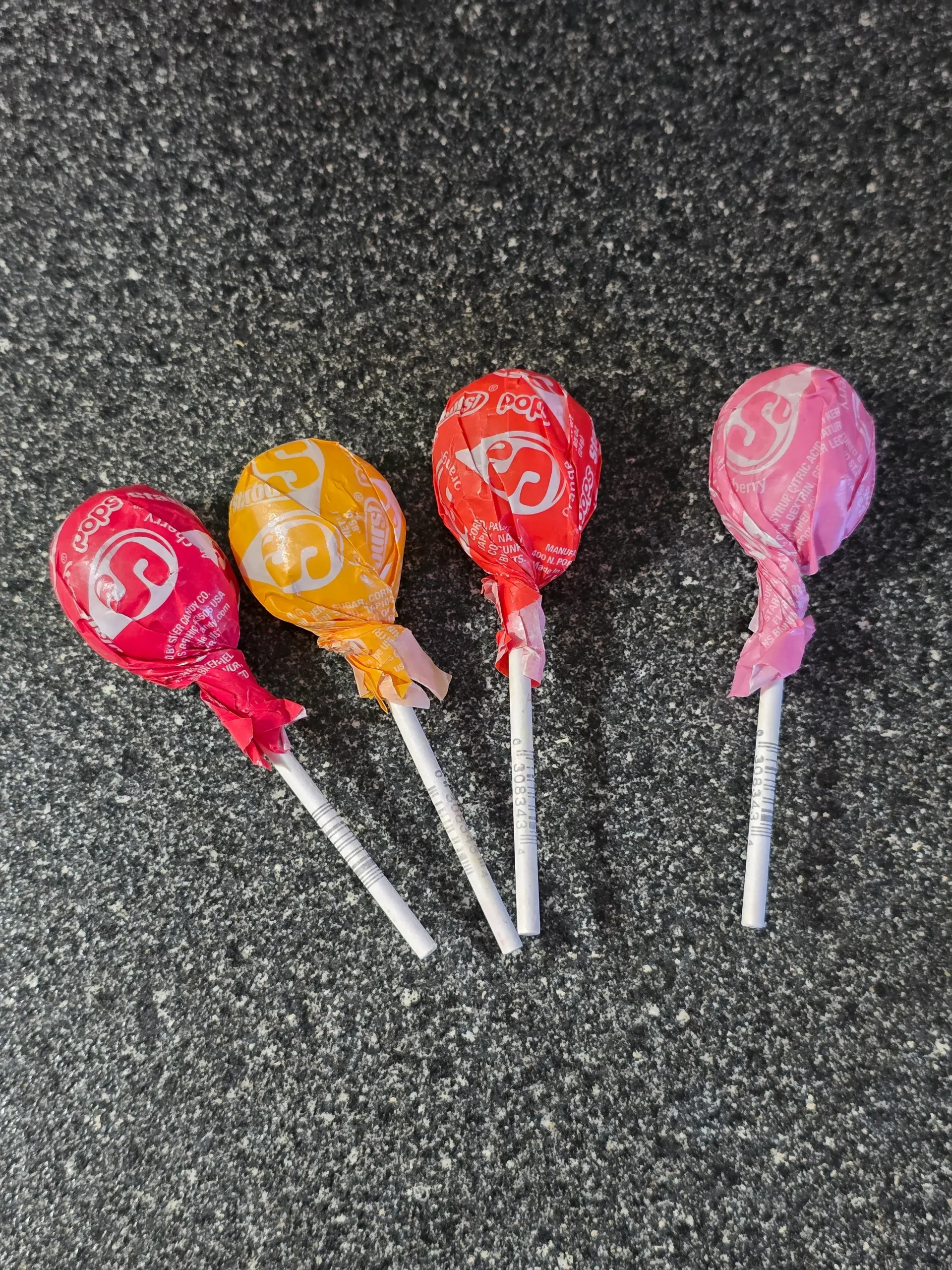 Starburst Lollipops.