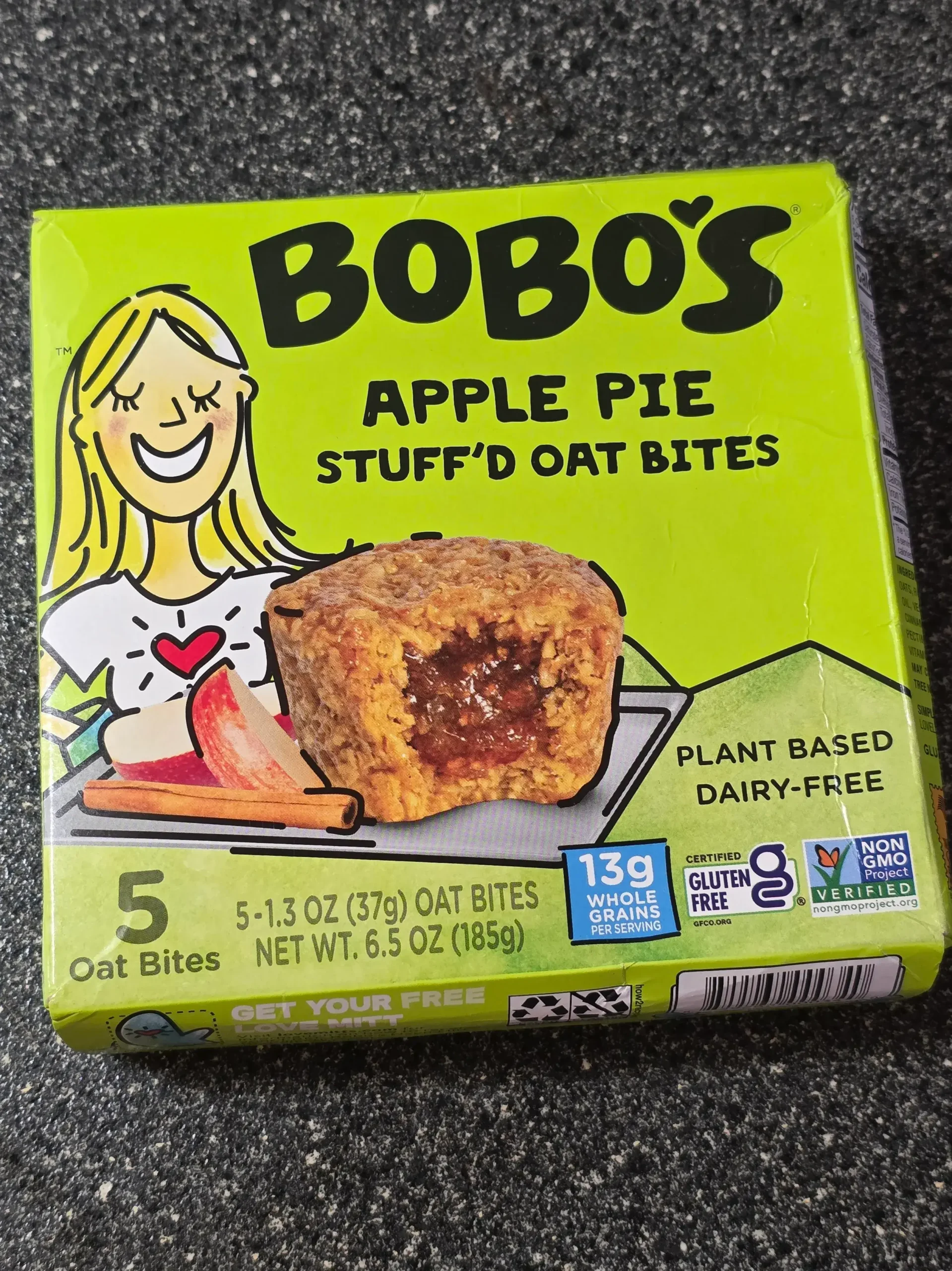 Bobo's Apple Pie Stuff'd Oat Bites.