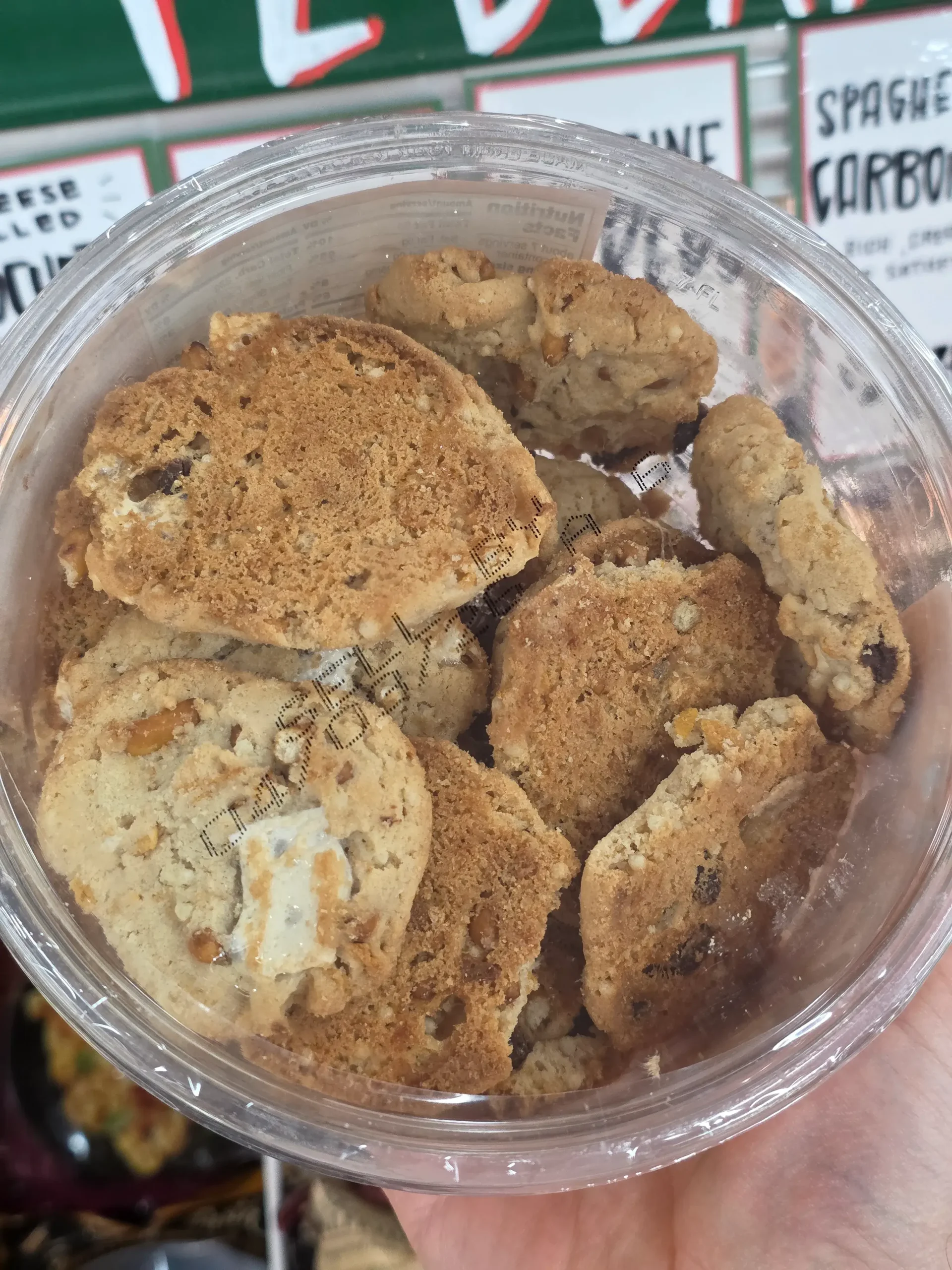 Trader Joe's All the Things Cookies.