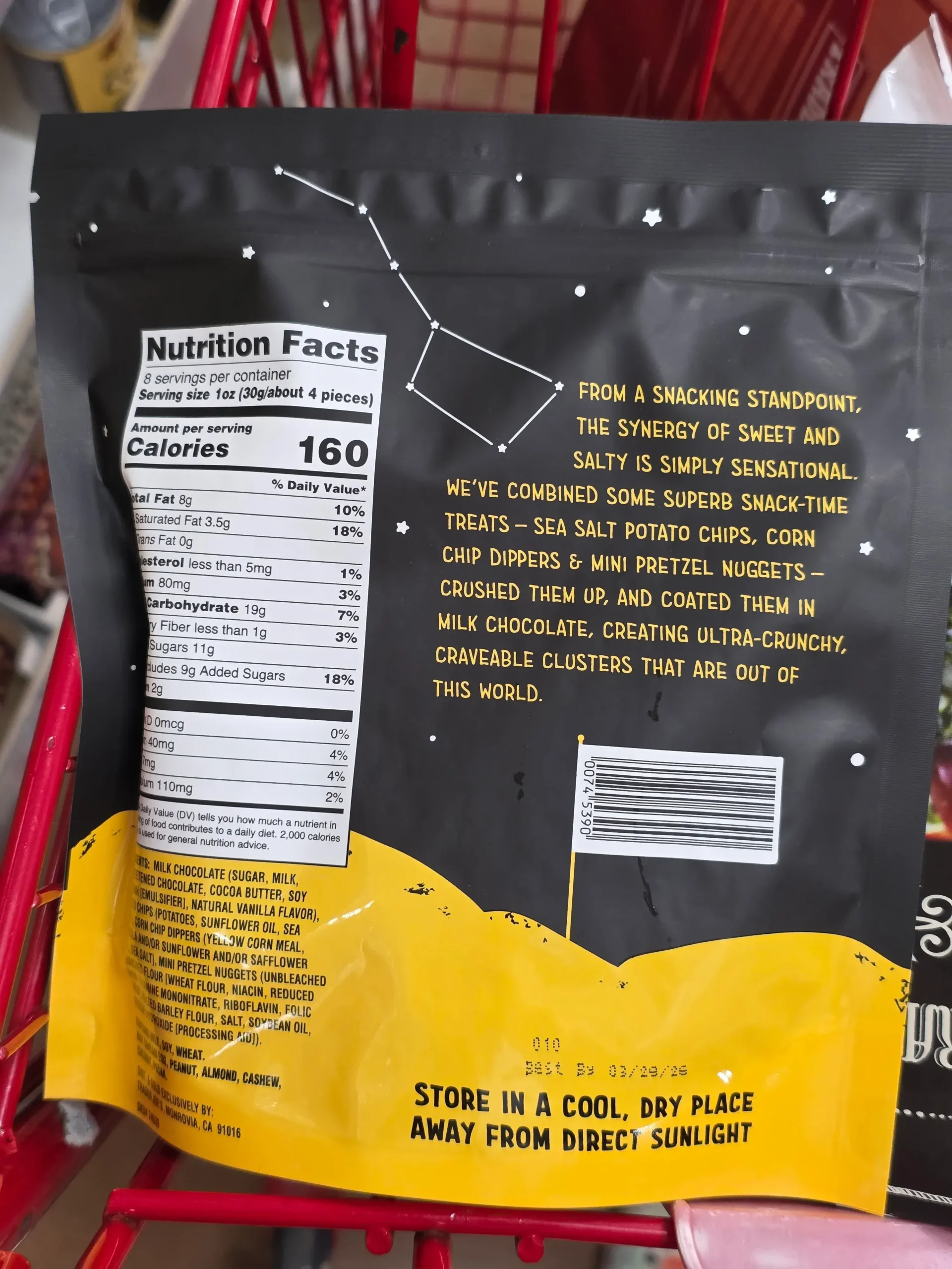 Trader Joe's Snacky Clusters.