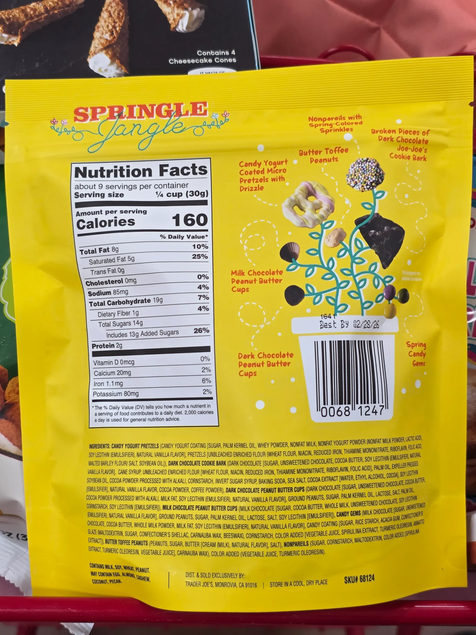 Trader Joe's Springle Jangle Candy Treats.